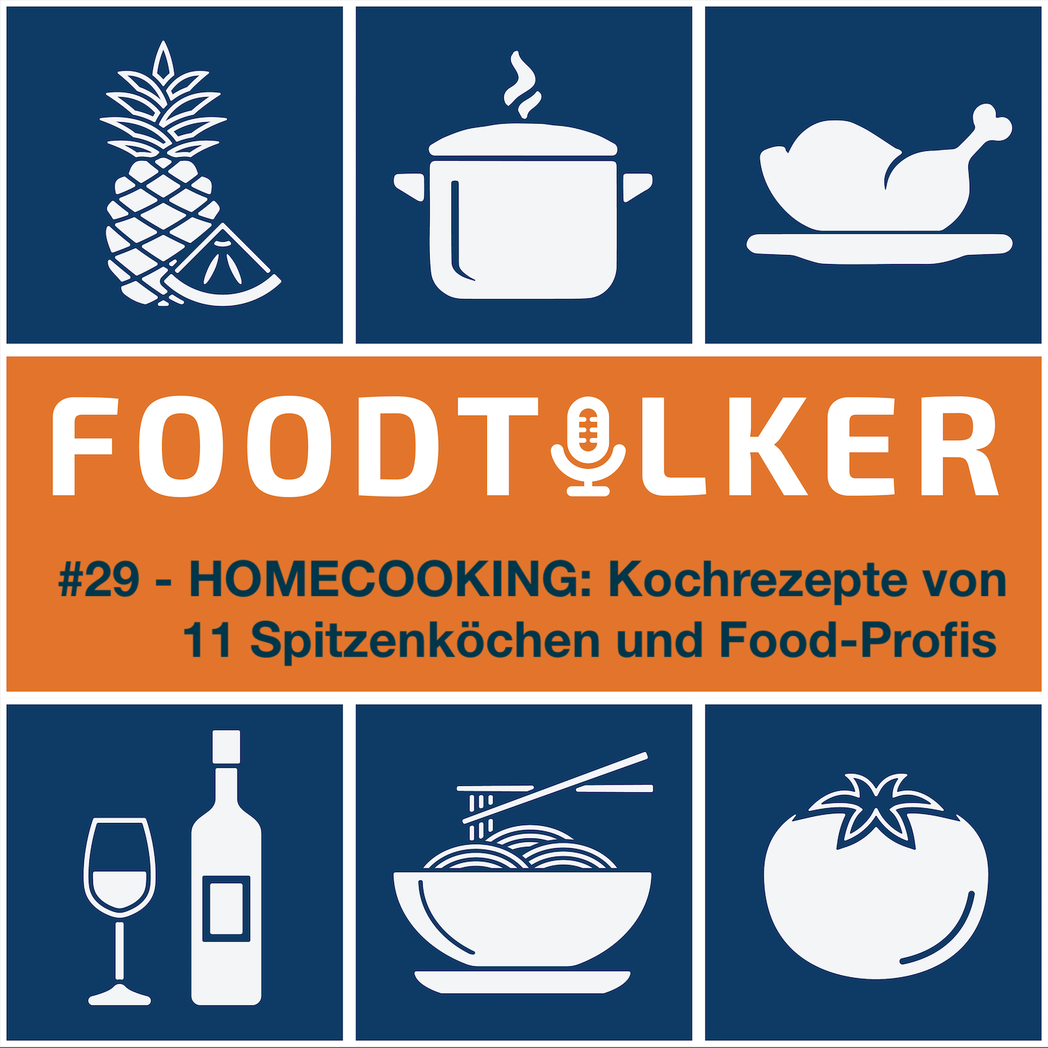 FOODTALKER - Podcast über die Leidenschaft fürs Kochen und gutes Essen