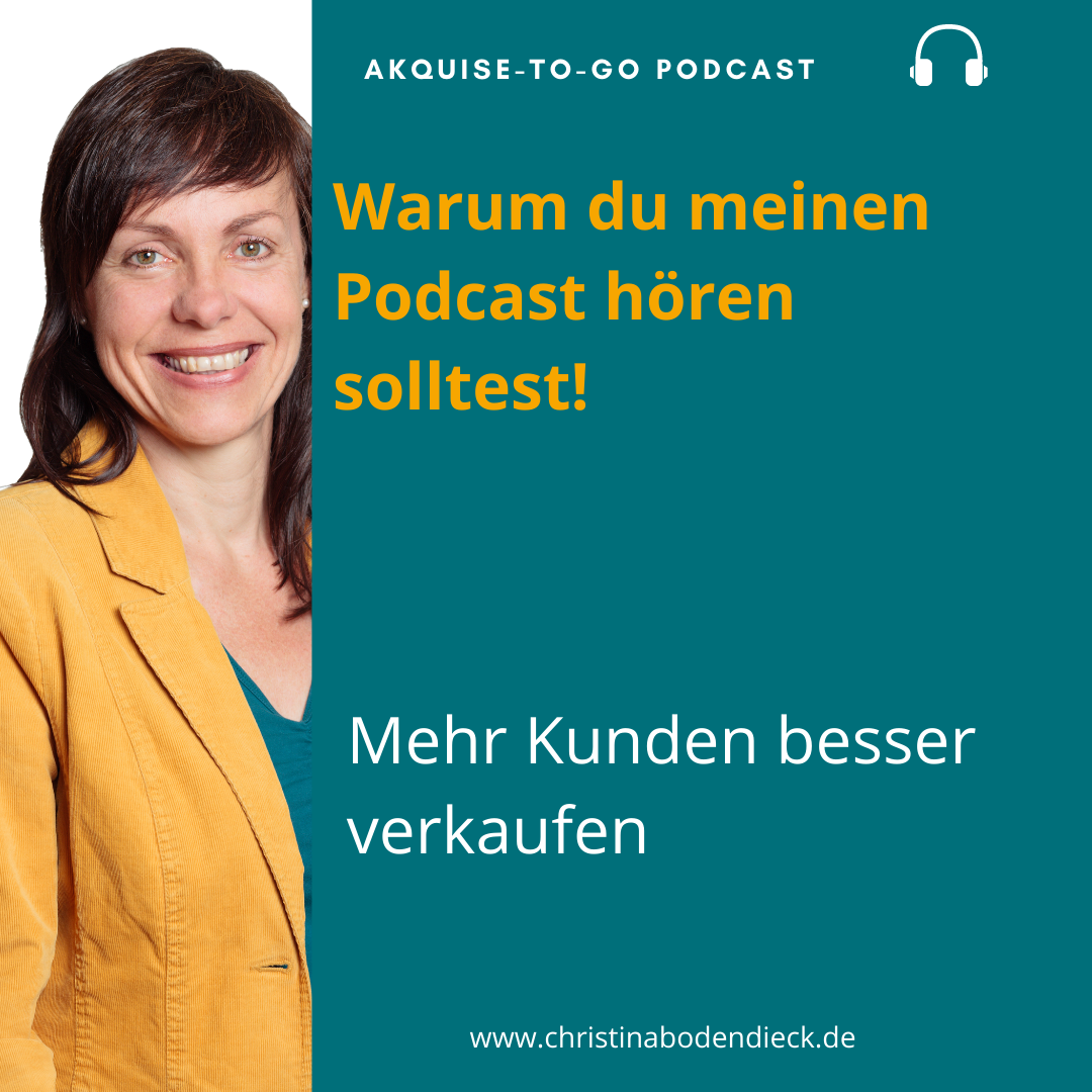 akquise-to-go der Podcast für Kundengewinnung & Verkauf