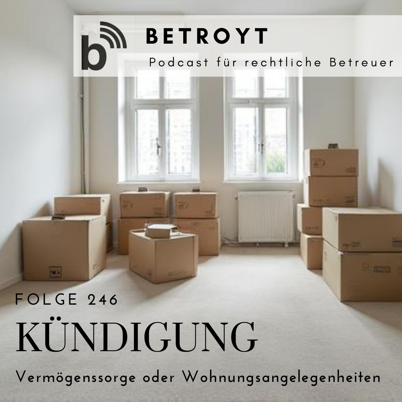 Folge 246 Kündigung - Vermögenssorge oder Wohnungsangelegenheiten Folge 246 Kündigung - Vermögenssorge oder Wohnungsangelegenheiten