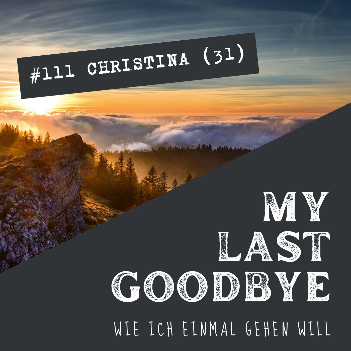 MY LAST GOODBYE