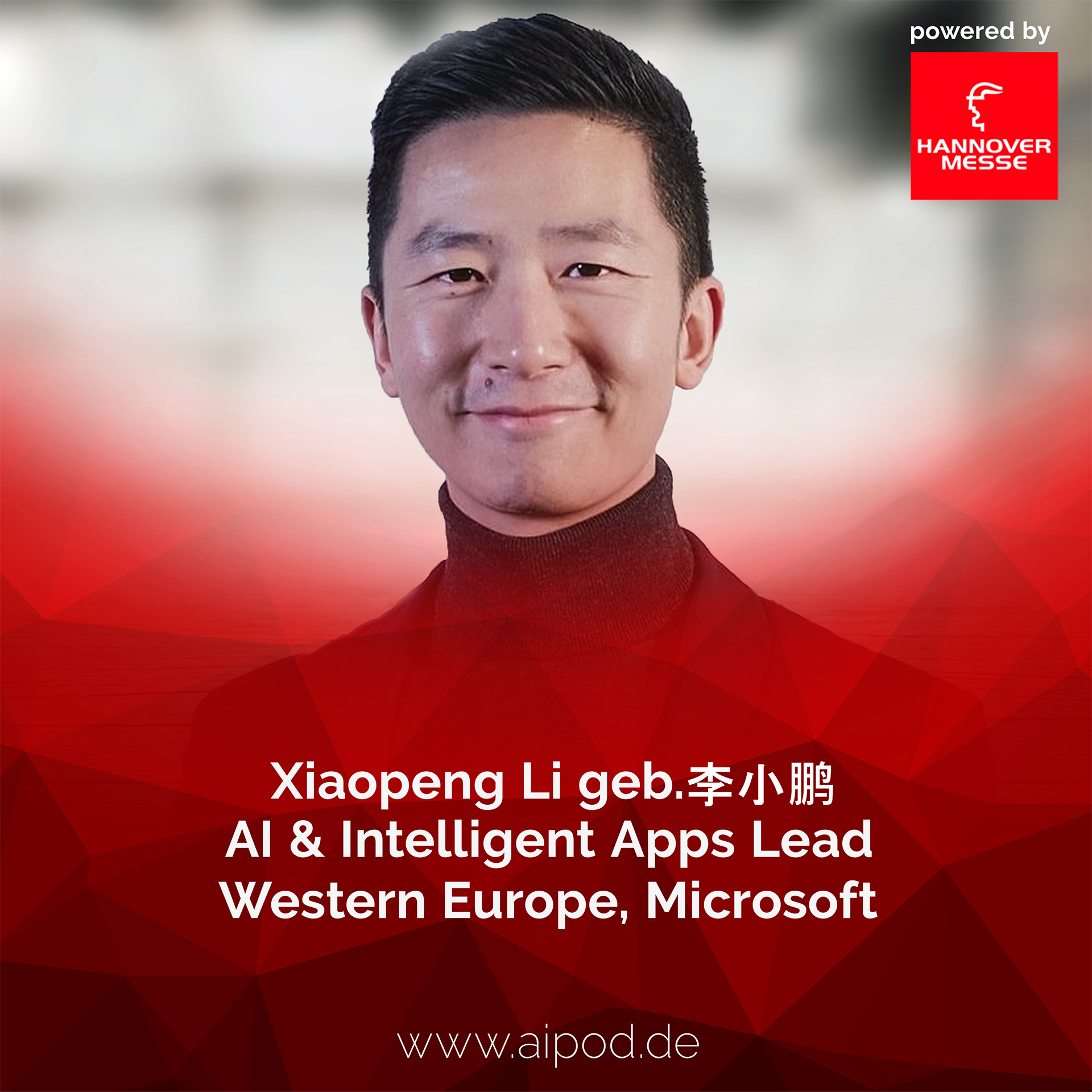 Xiaopeng Li 李小鹏: Europes opportunity on GenAI is apply AI