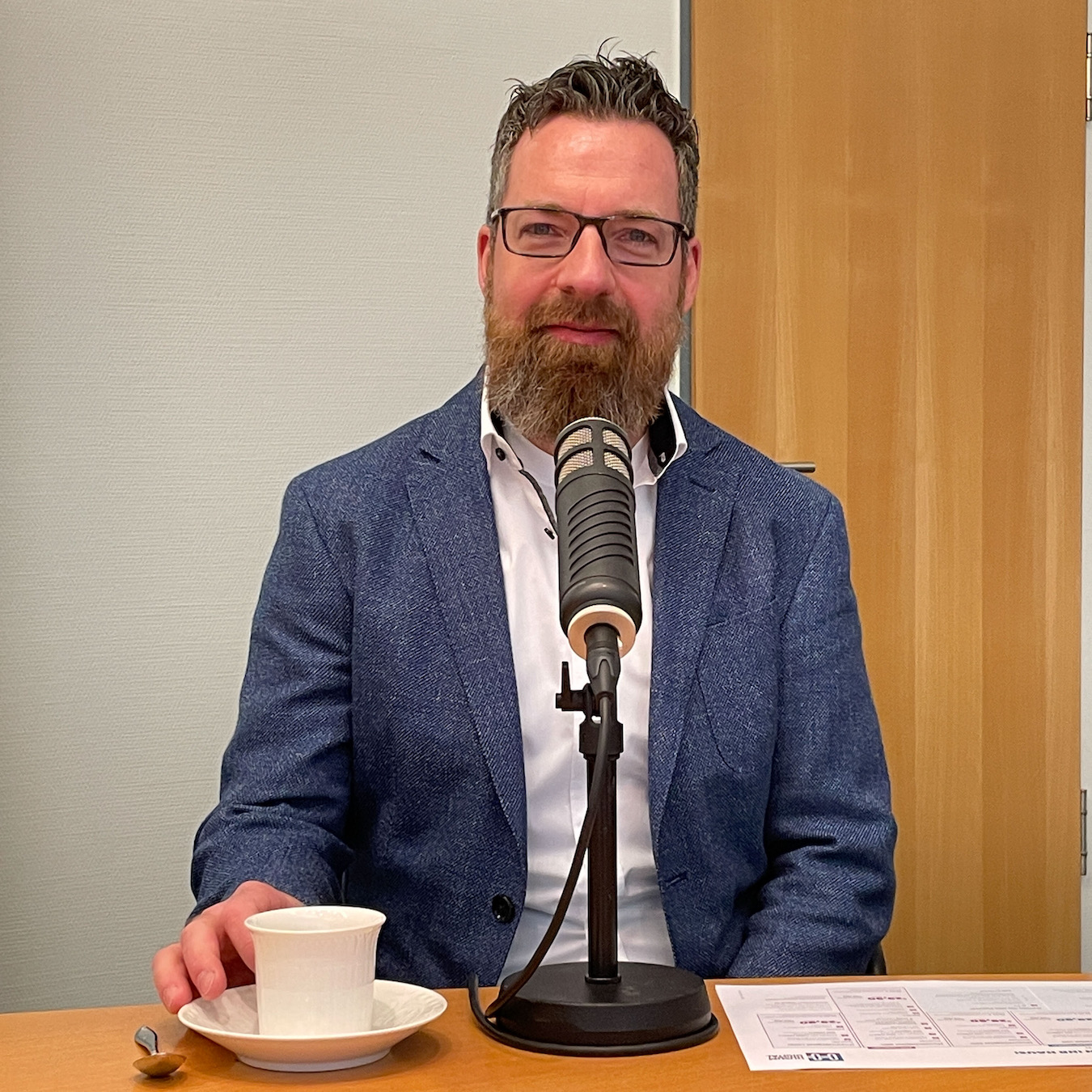 Glasfaser in Husum: Benn Olaf Kretschmann und Norbert Jungjohann