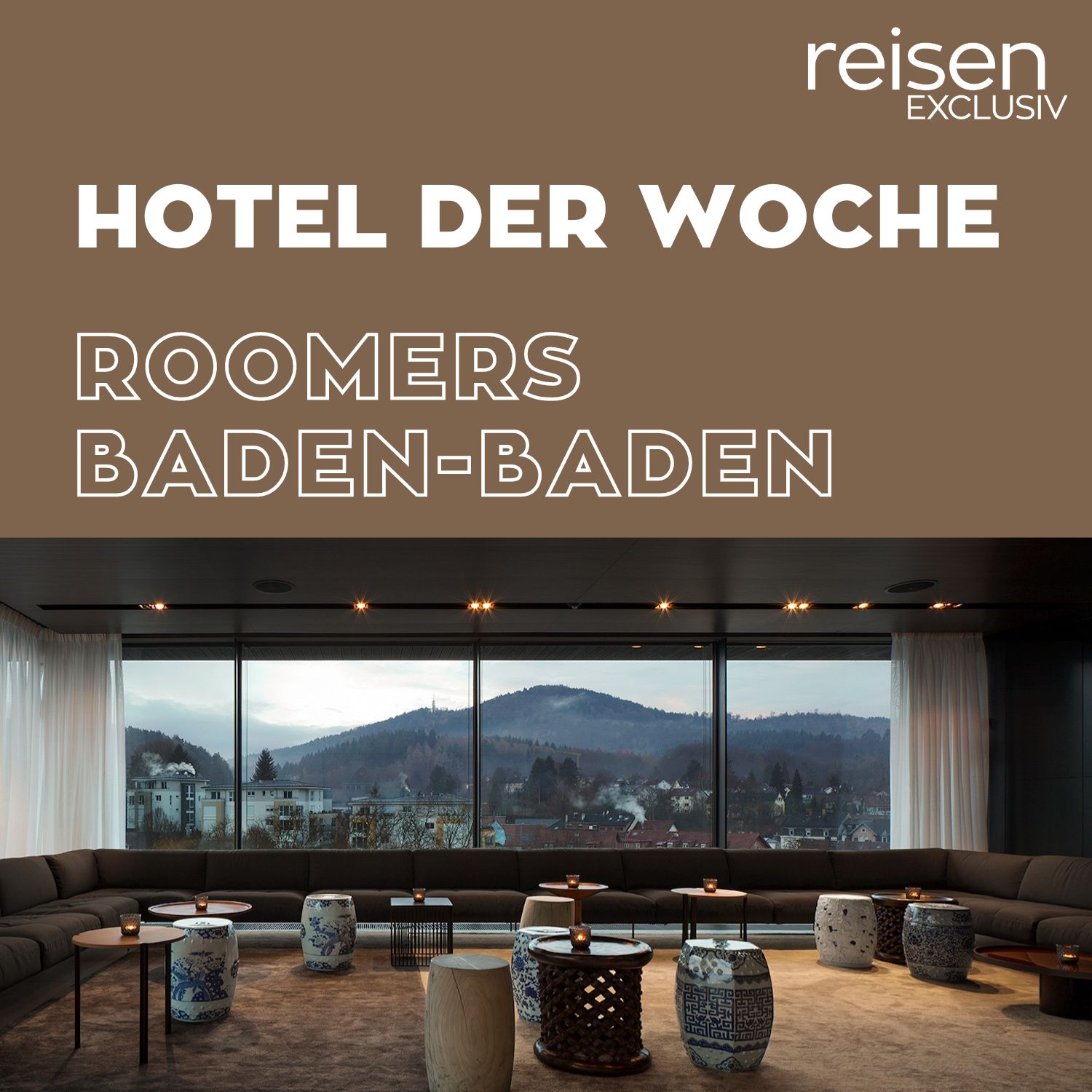 Hotel der Woche - Der Hotel-Podcast von reisen EXCLUSIV
