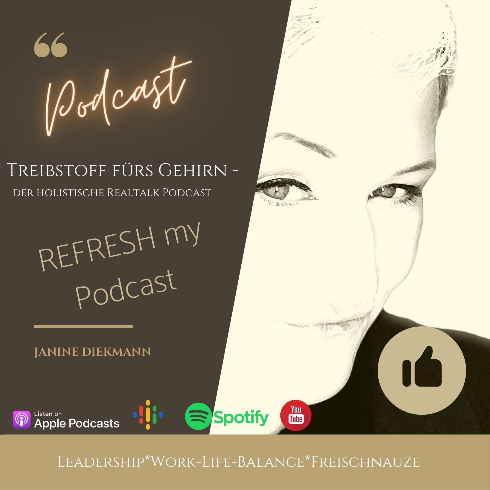 Treibstoff für Gehirn! Der holistische Realtalk-Podcast