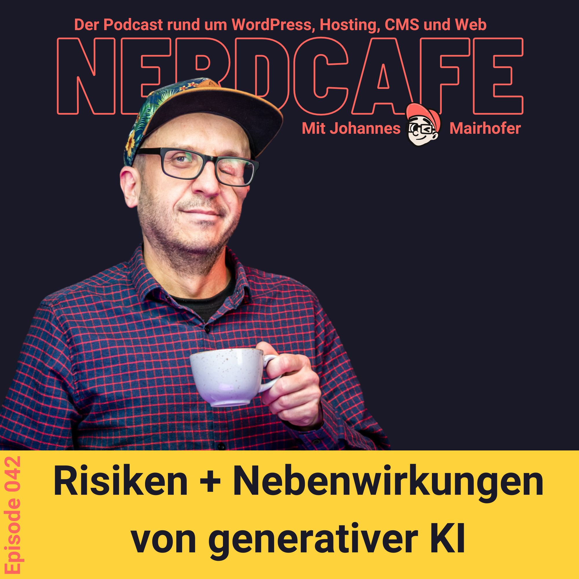 nerdcafe. Der Podcast rund um WordPress, Hosting, CMS und Web.