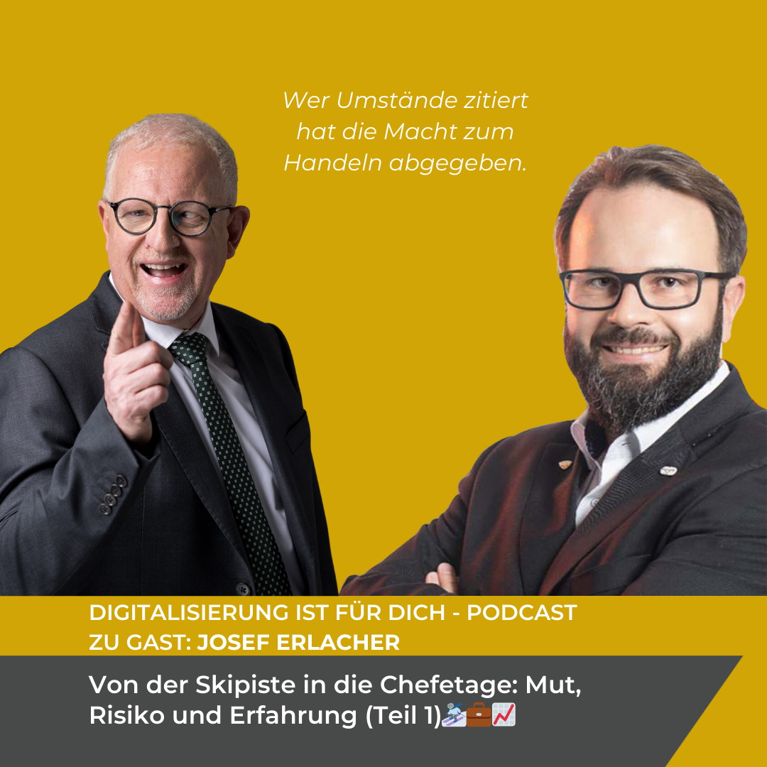#356 - Von der Skipiste in die Chefetage: Mut, Risiko und Erfahrung – Josef Erlacher im Gespräch (Teil 1) ⛷️💼📈 #356 - Von der Skipiste in die Chefetage: Mut, Risiko und Erfahrung – Josef Erlacher im Gespräch (Teil 1) ⛷️💼📈