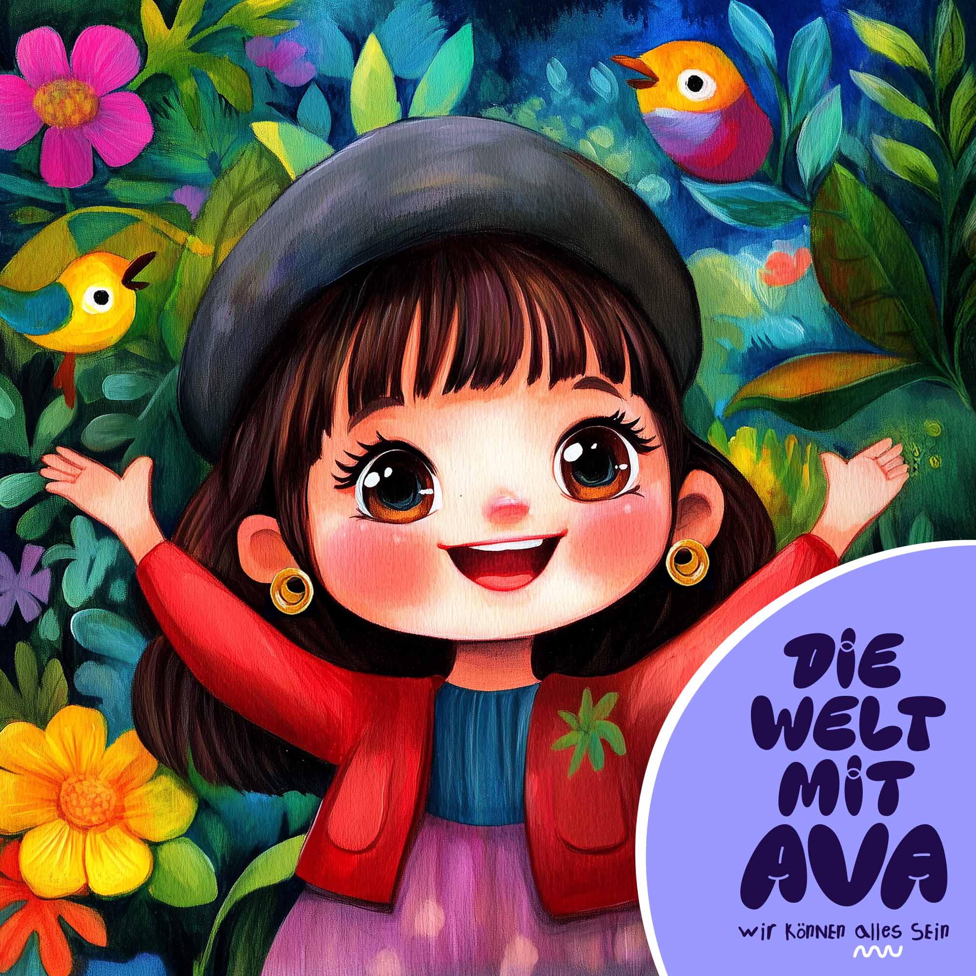 Die Welt mit Ava – Die Kinderstimme für Mut, Vielfalt & Selbstvertrauen (Kinderpodcast 3-8 Jahre)