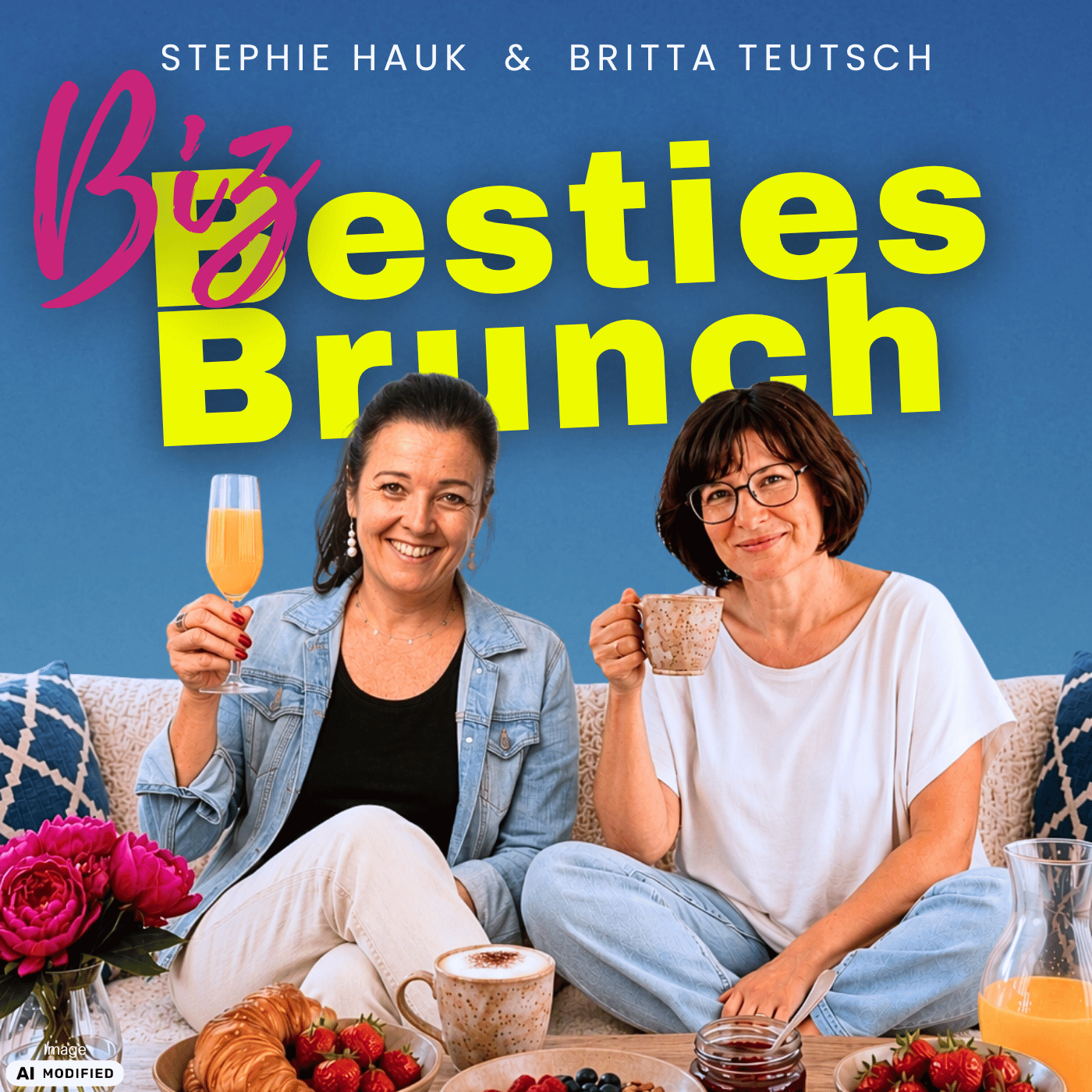 Logo of the podcast Biz Besties Brunch Podcast Biz Besties Brunch