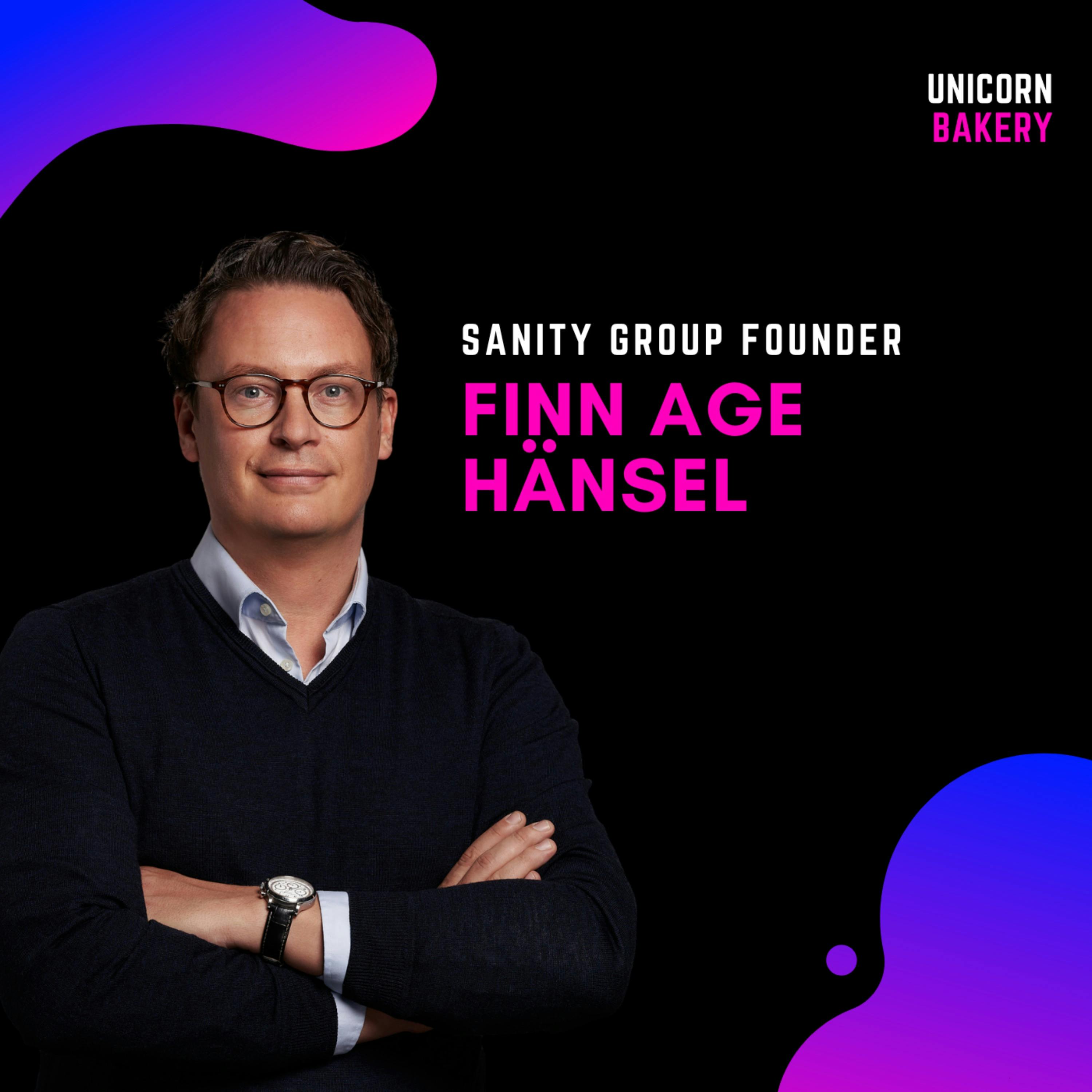Der Cannabis-König: Von Promi Investoren, Shitstorms für Brand Ambassador und schwarzen Tagen als CEO: Finn Hänsel, Sanity Group episode artwork