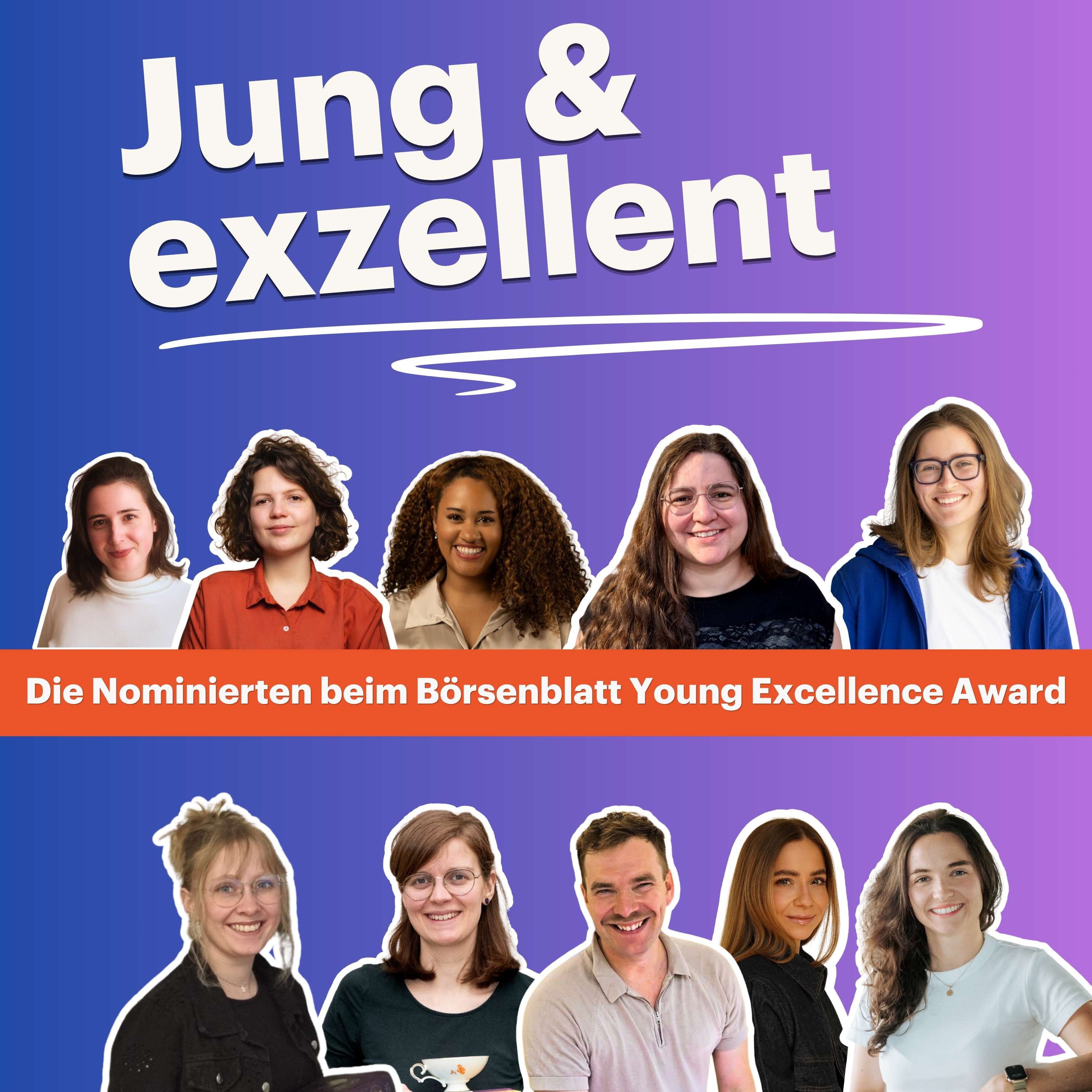 Jung & exzellent