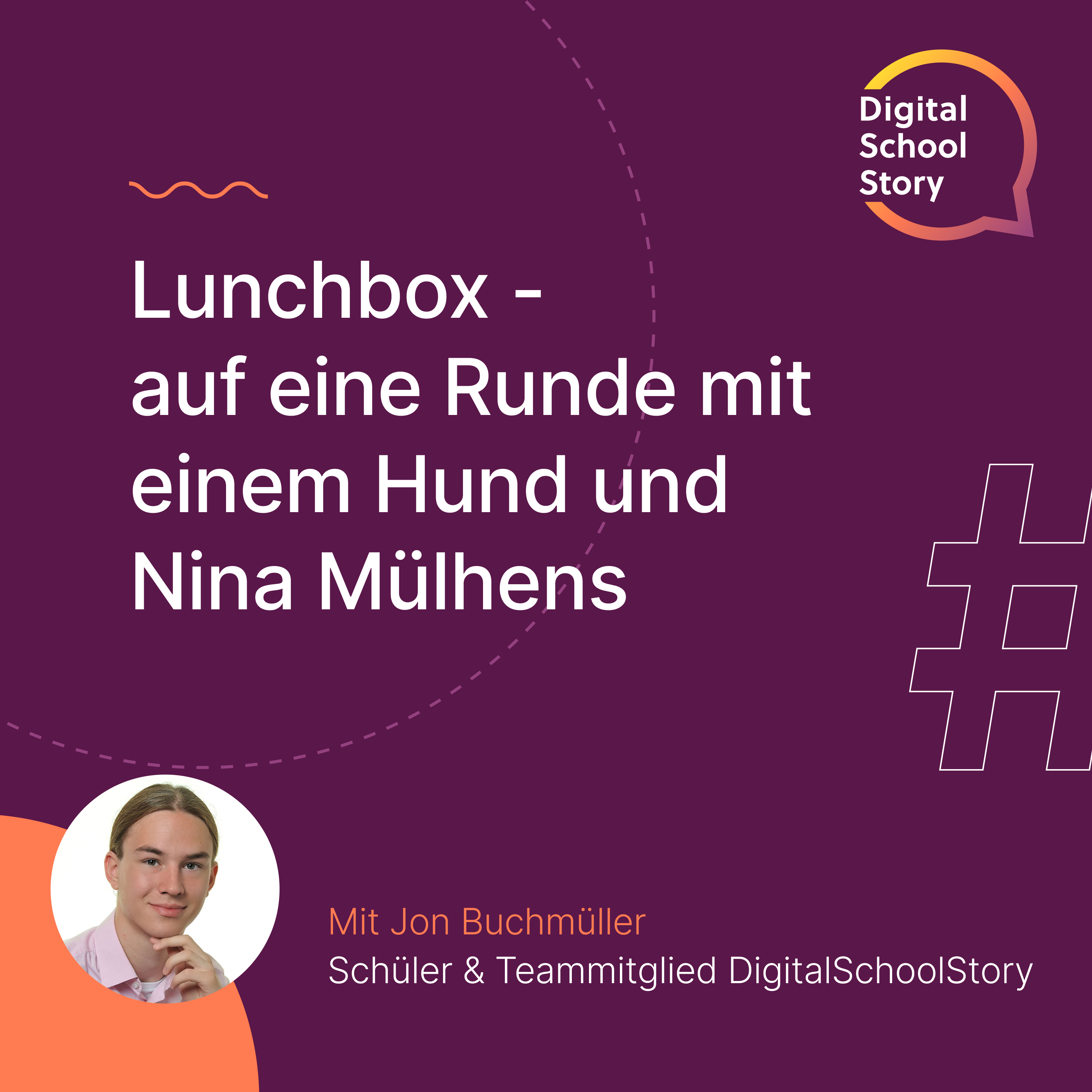 Lunchbox - auf eine Runde mit einem Hund und Nina Mülhens