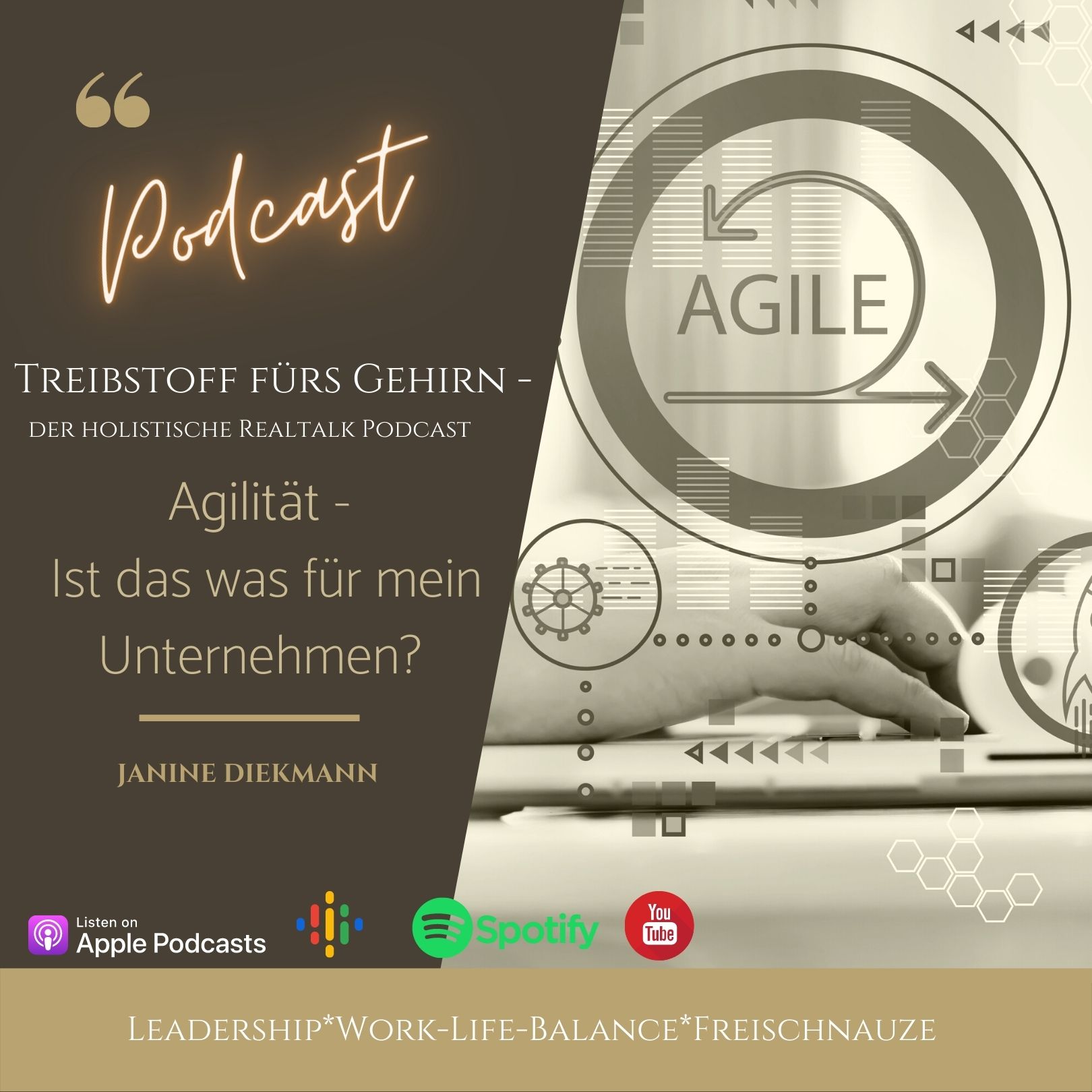 Treibstoff für Gehirn! Der holistische Realtalk-Podcast