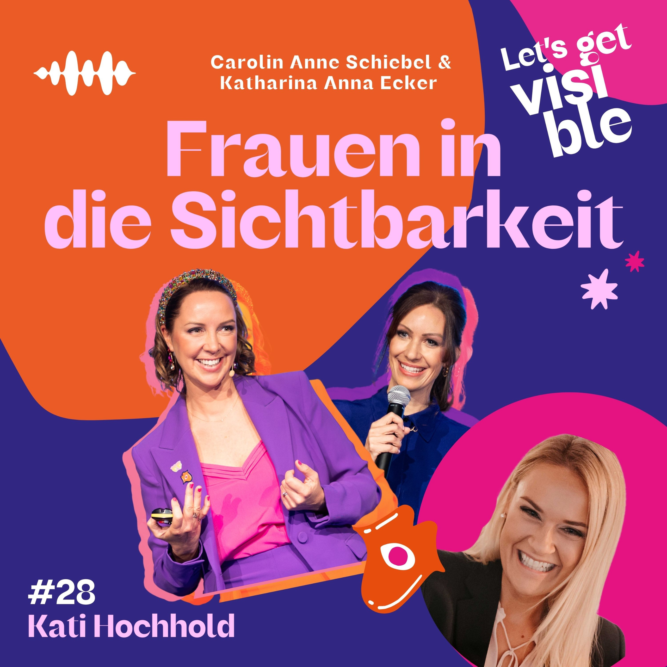 Der LET\'S GET VISIBLE Podcast - Frauen in die Sichtbarkeit