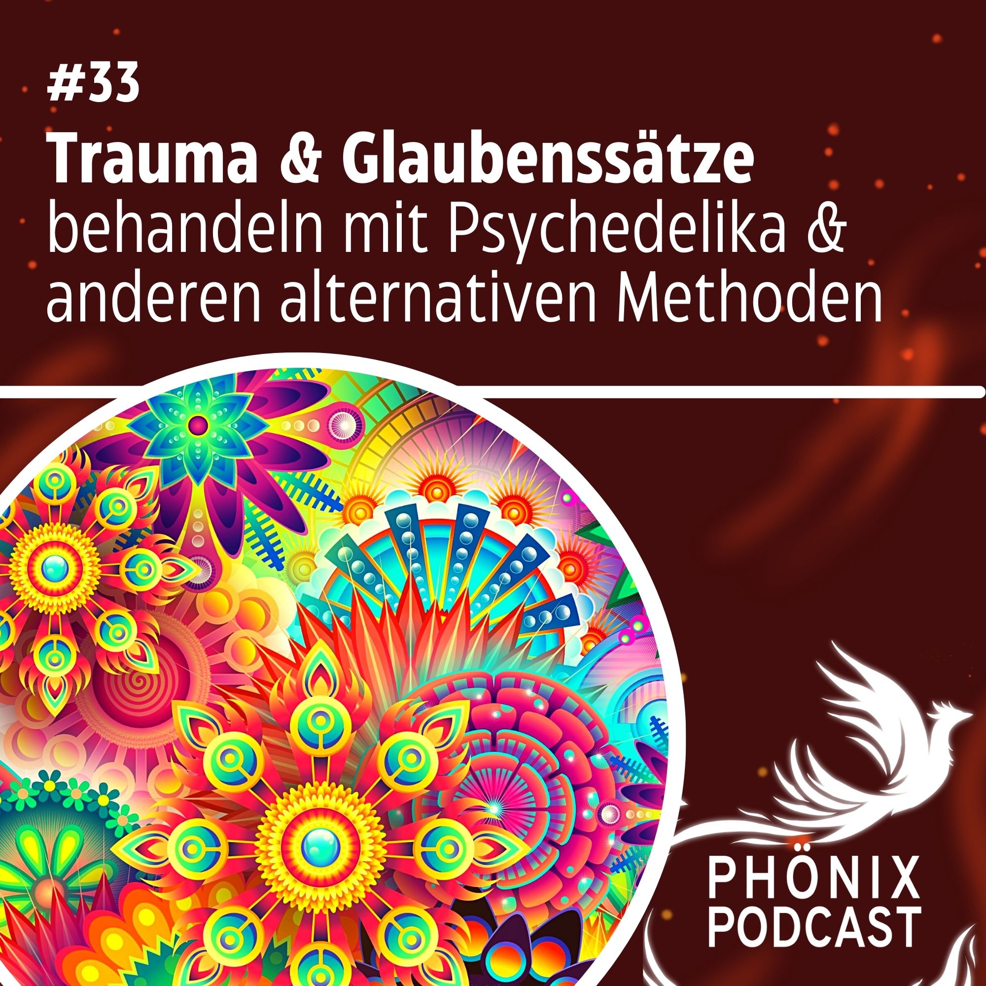 Traumata & Glaubenssätze  behandeln mit Psychedelika & anderen alternativen Methoden #33 - podcast episode cover