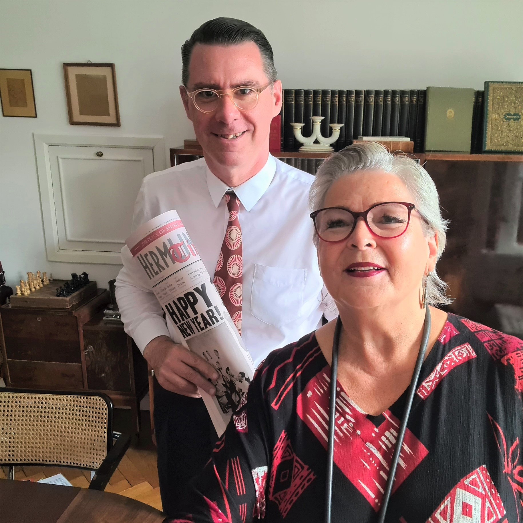 Schwarz hören: Petra Schwarz im Gespräch mit Andrej Hermlin über Leben und Tod