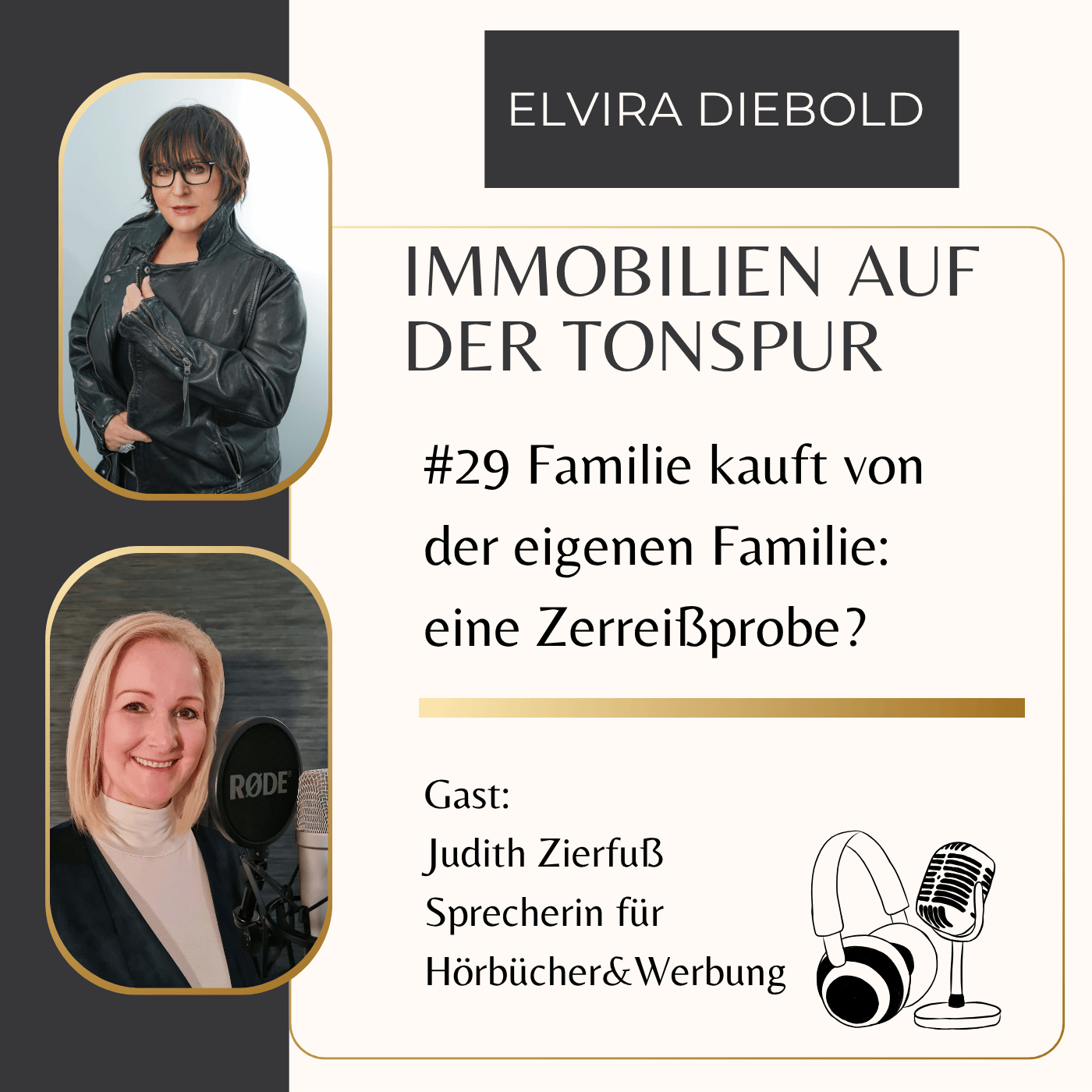 Elvira Diebold: Immobilien auf der Tonspur