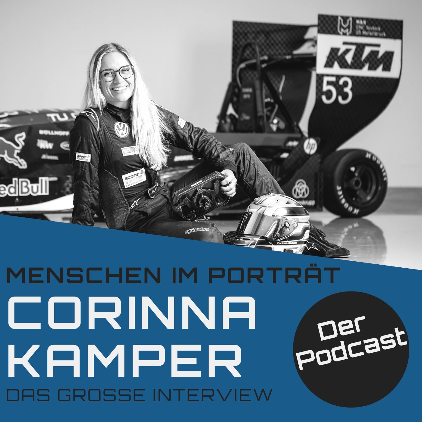 Poleposition: Rennfahrerin Corinna Kamper