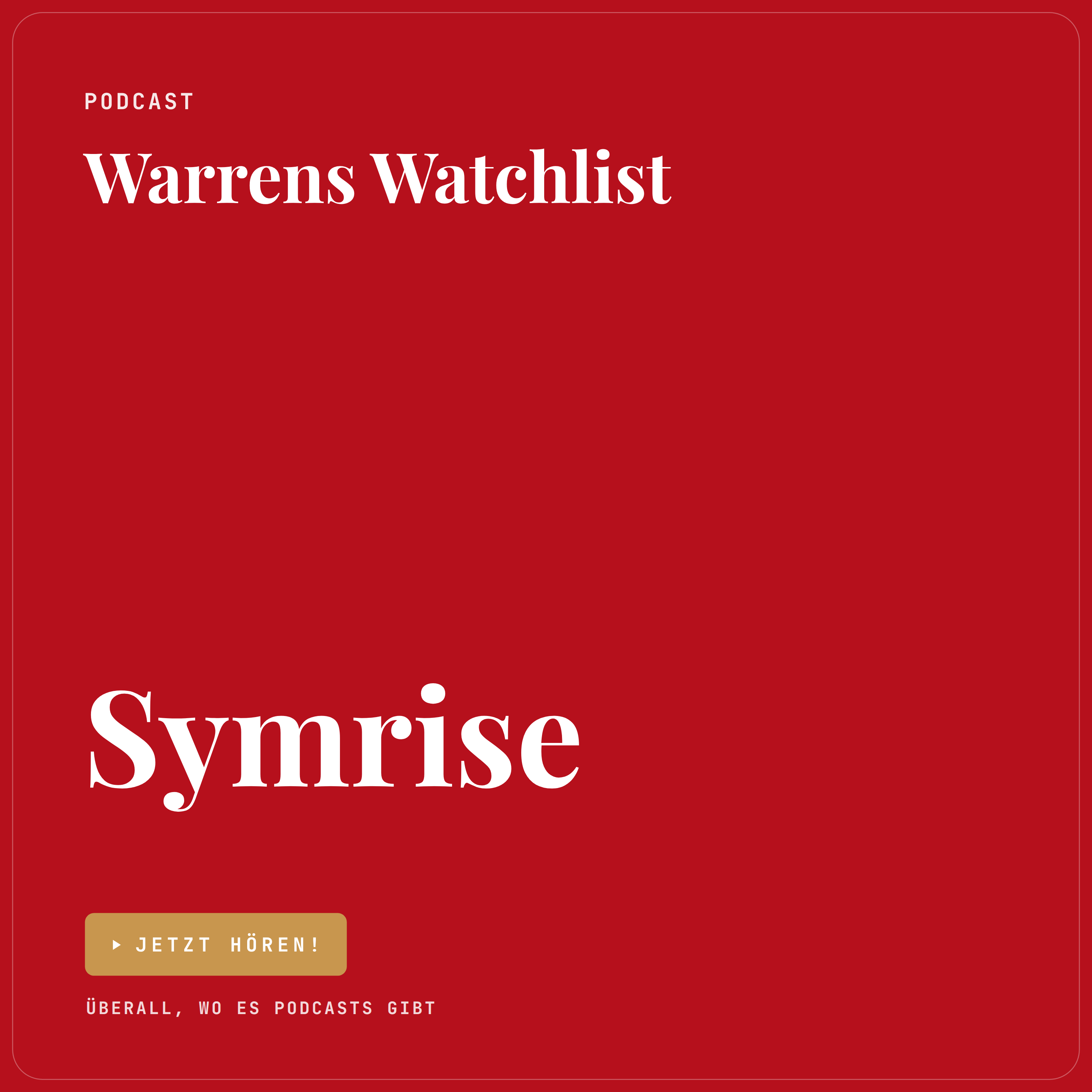 Symrise - Update 04.09.2026 - ISIN DE000SYM9999 episode artwork