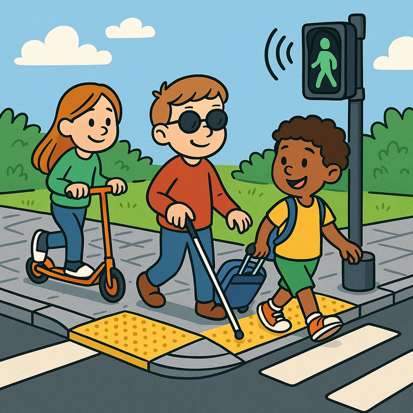 Bauen ohne Barrieren - für Kinder erklärt