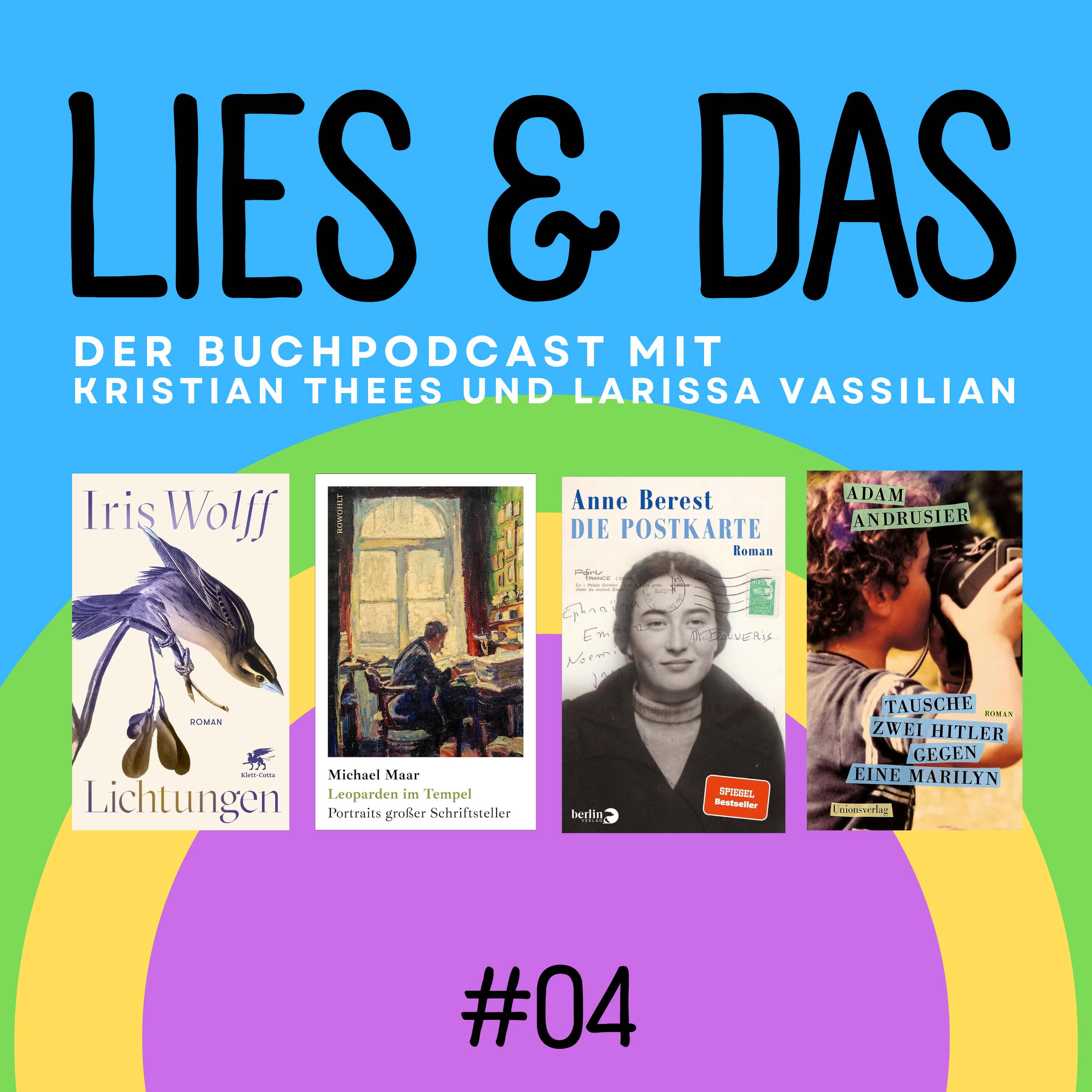 Lies und das - der Podcast für alle, die gerne Bücher lesen
