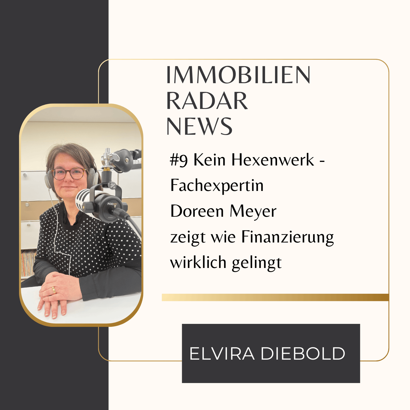 Elvira Diebold: Immobilien auf der Tonspur