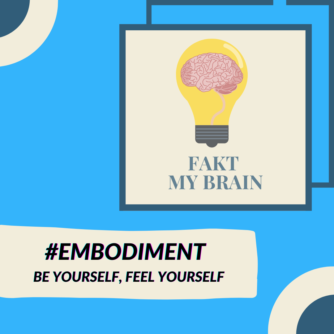 #Embodiment : Be yourself, feel yourself episode artwork