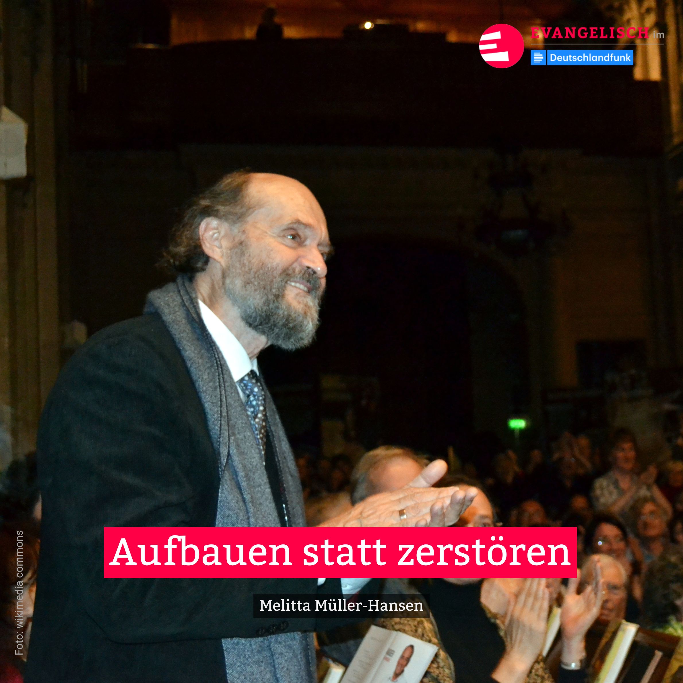 Aufbauen statt zerstören