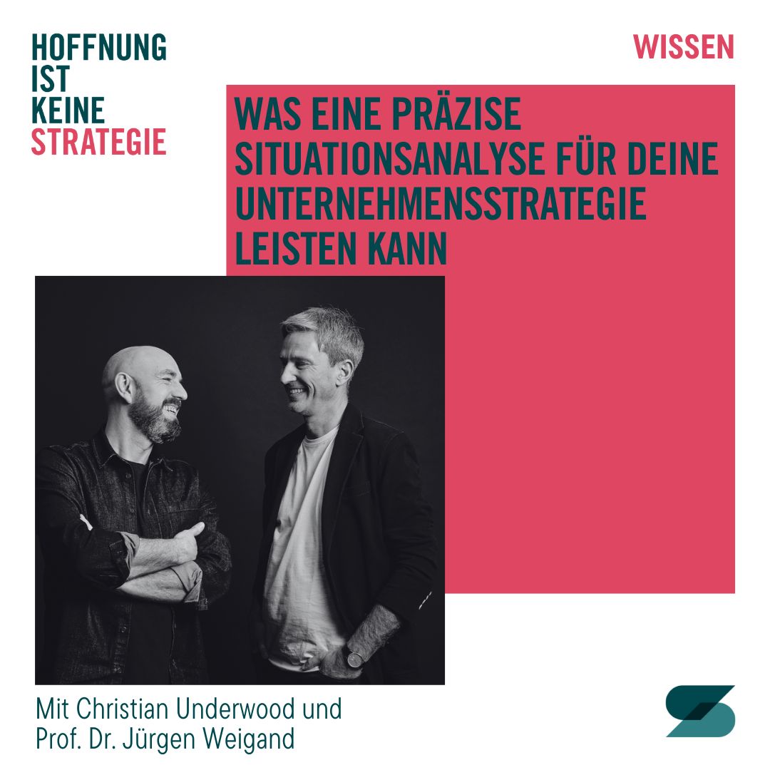 HOFFNUNG IST KEINE STRATEGIE