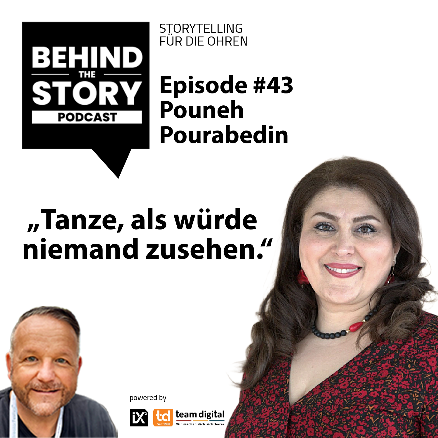 Tanze, als würde niemand zusehen | Pouneh Pourabedin | BTS #43 episode artwork