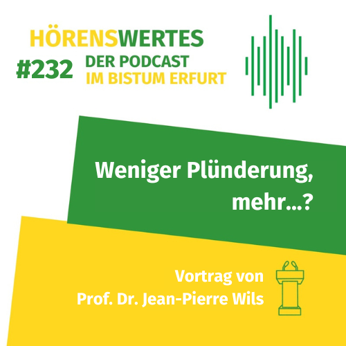 Weniger Plünderung, mehr...? episode artwork