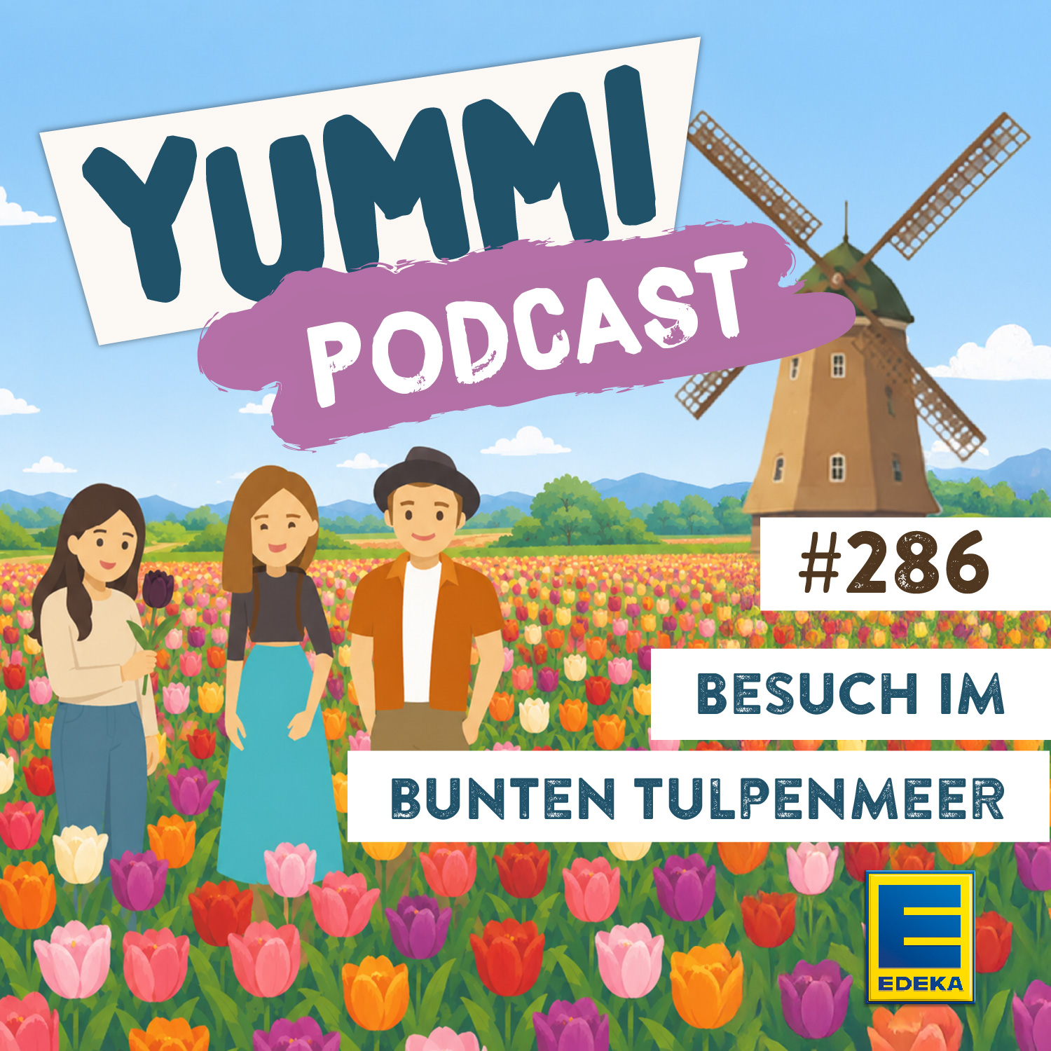 Besuch im bunten Tulpenmeer