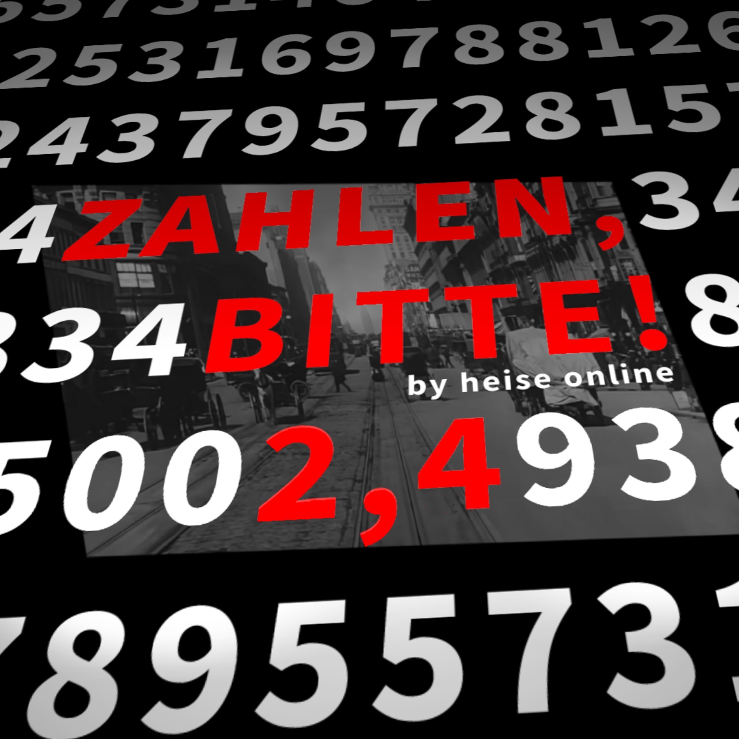 Zahlen, bitte! 2,4 Kilometer einer pulsierenden Stadt - kurz vor der Katastrophe