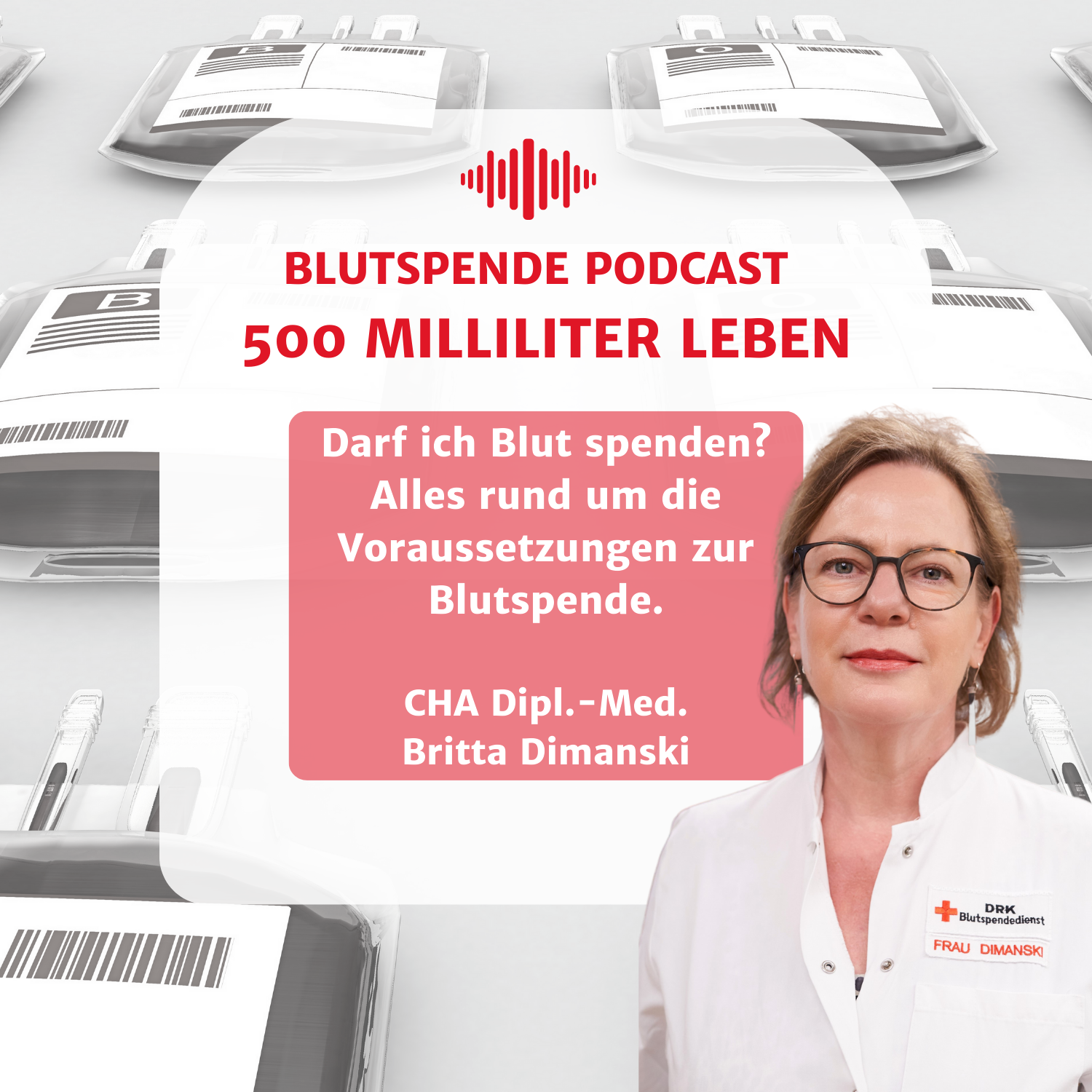 500 Milliliter Leben - Der Blutspende Podcast