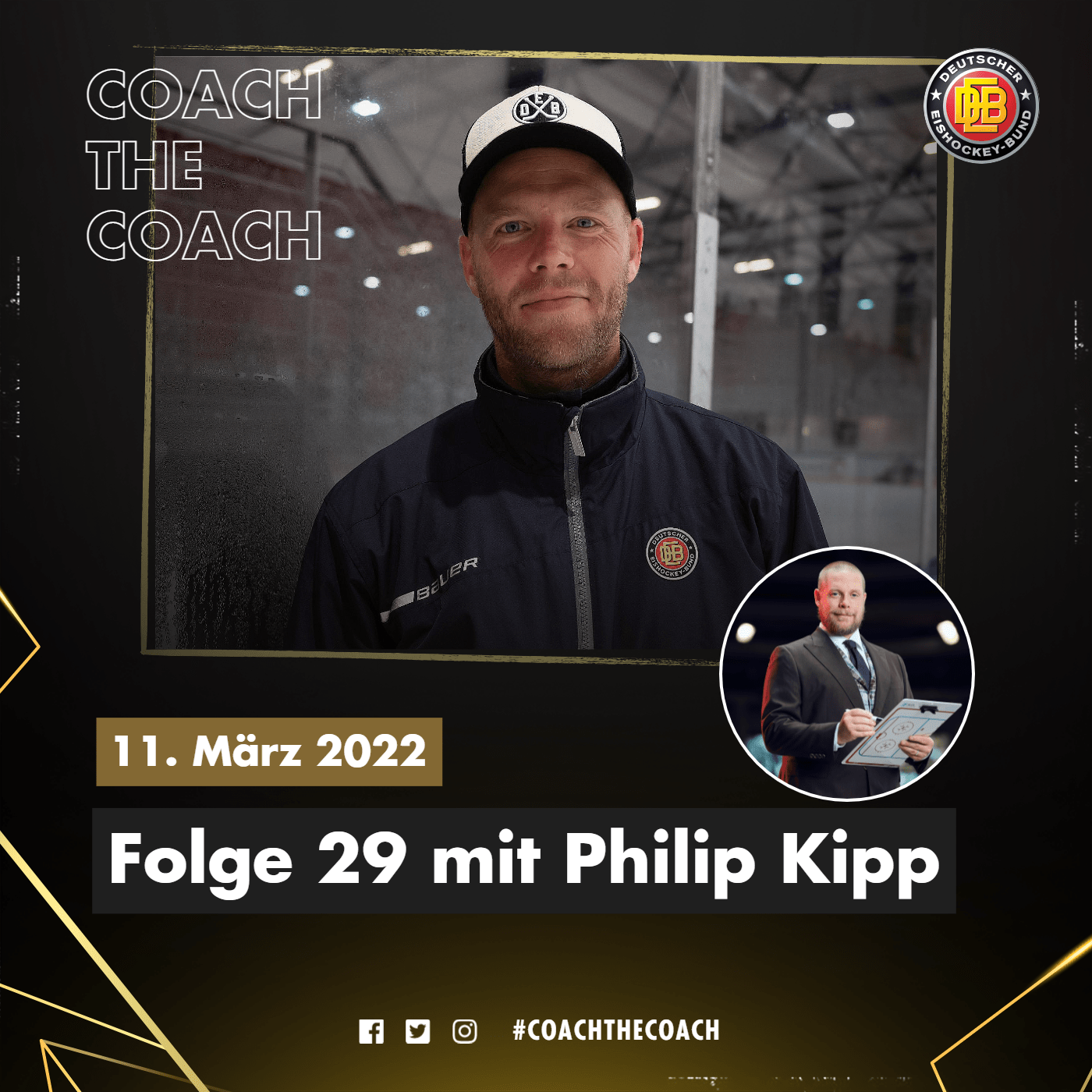 DEB Eishockey-Trainerausbildung I COACH THE COACH Podcast