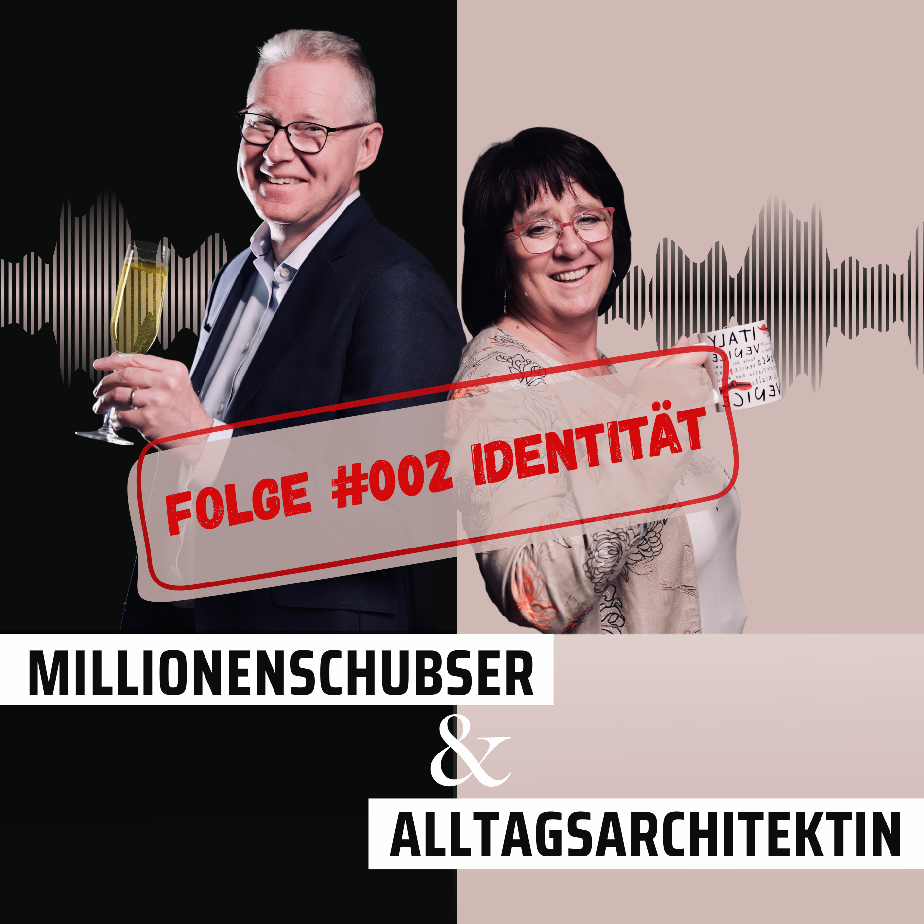 Millionenschubser & Alltagsarchitektin – Zwei Wege. Zwei Realitäten. Ein Wir.