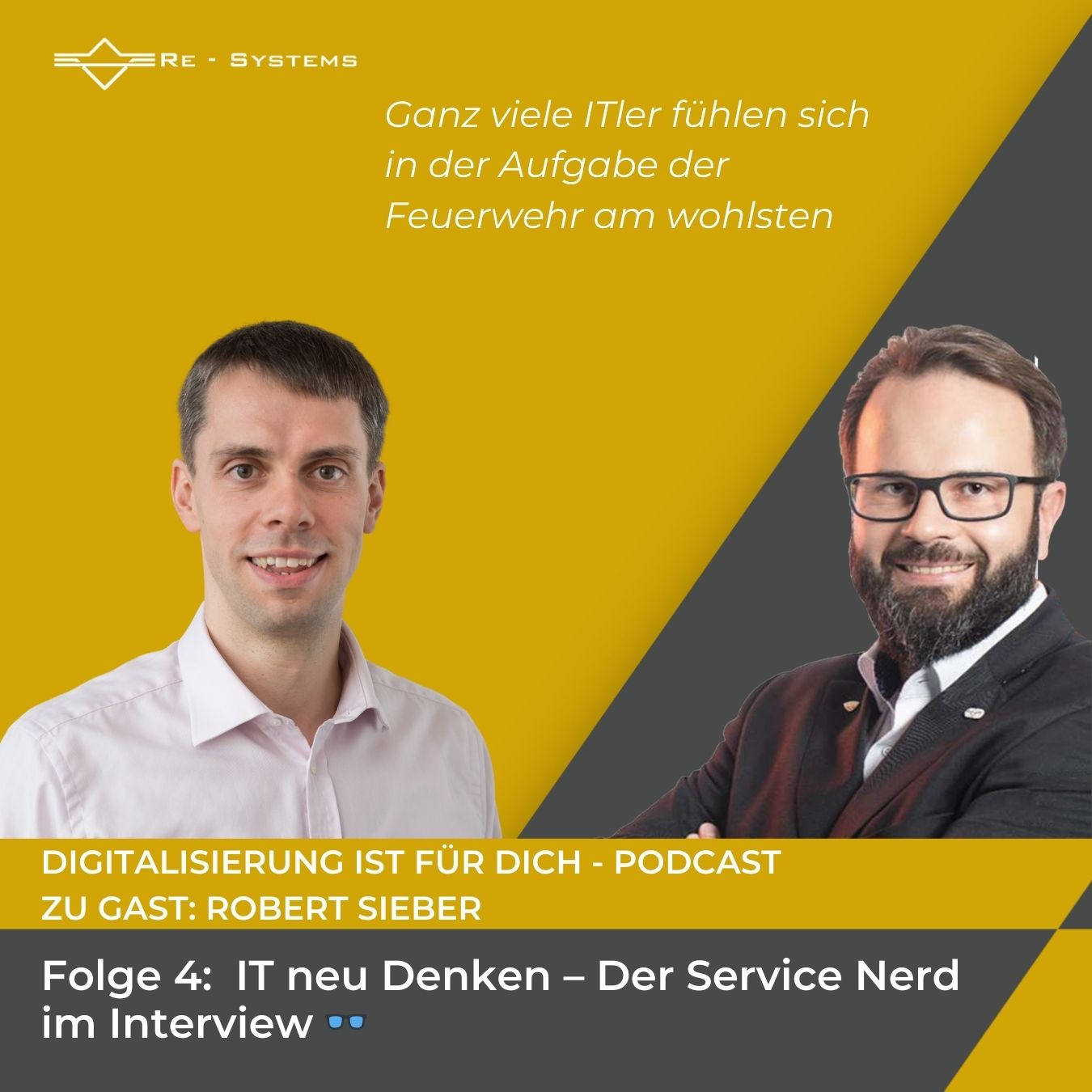#264 - Teil 4: IT neu Denken – Der Service Nerd im Interview mit Robert Sieber