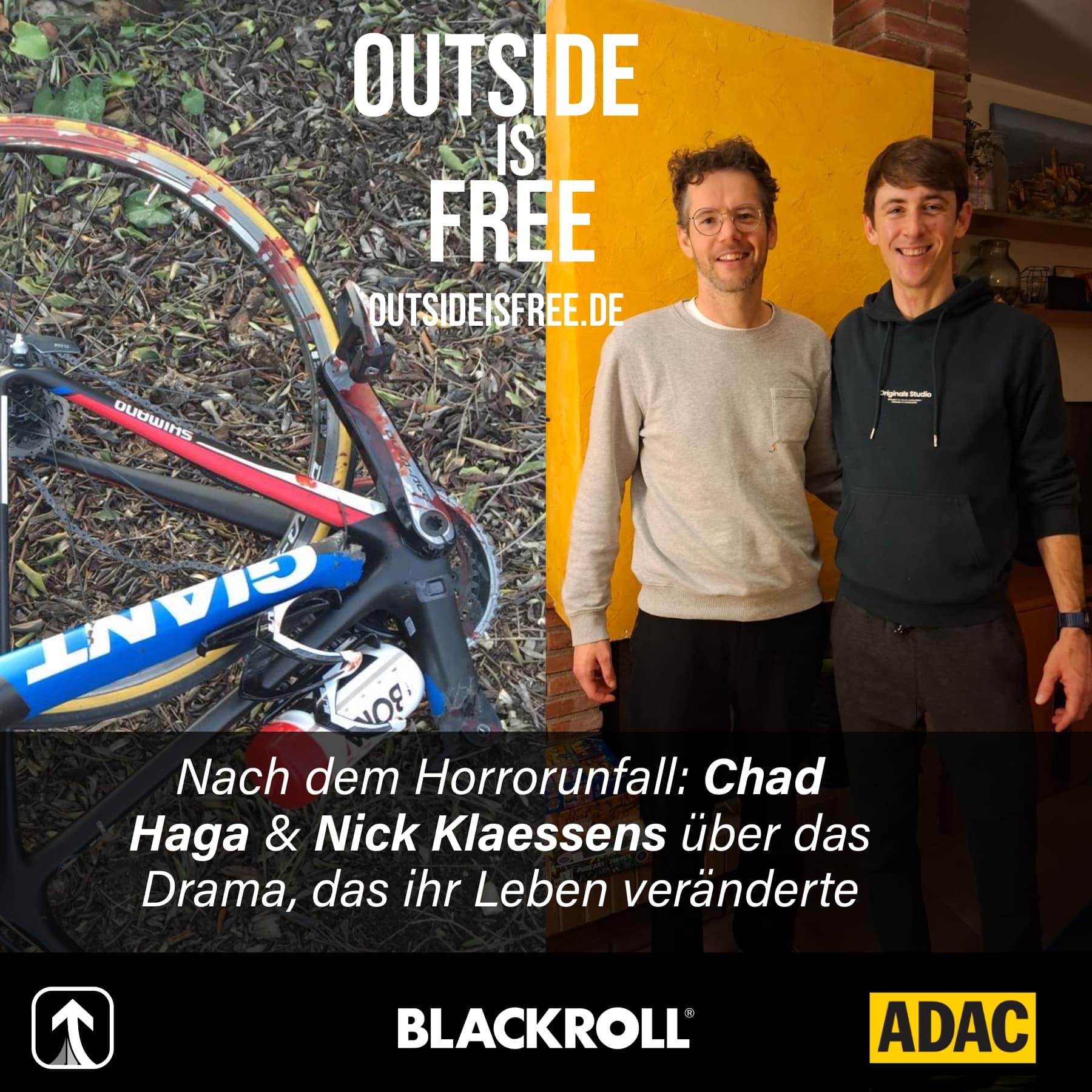 #155 Nach dem Horrorunfall: Chad Haga & Nick Klaessens über das Drama, das ihr Leben veränderte episode artwork