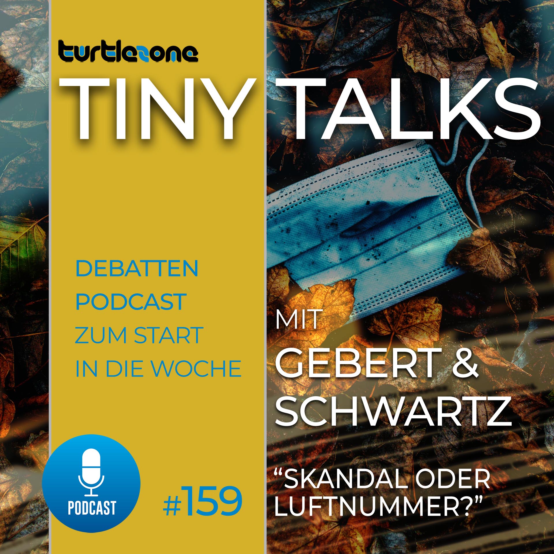 Turtlezone Tiny Talks - Der Debatten-Podcast mit Gebert und Schwartz