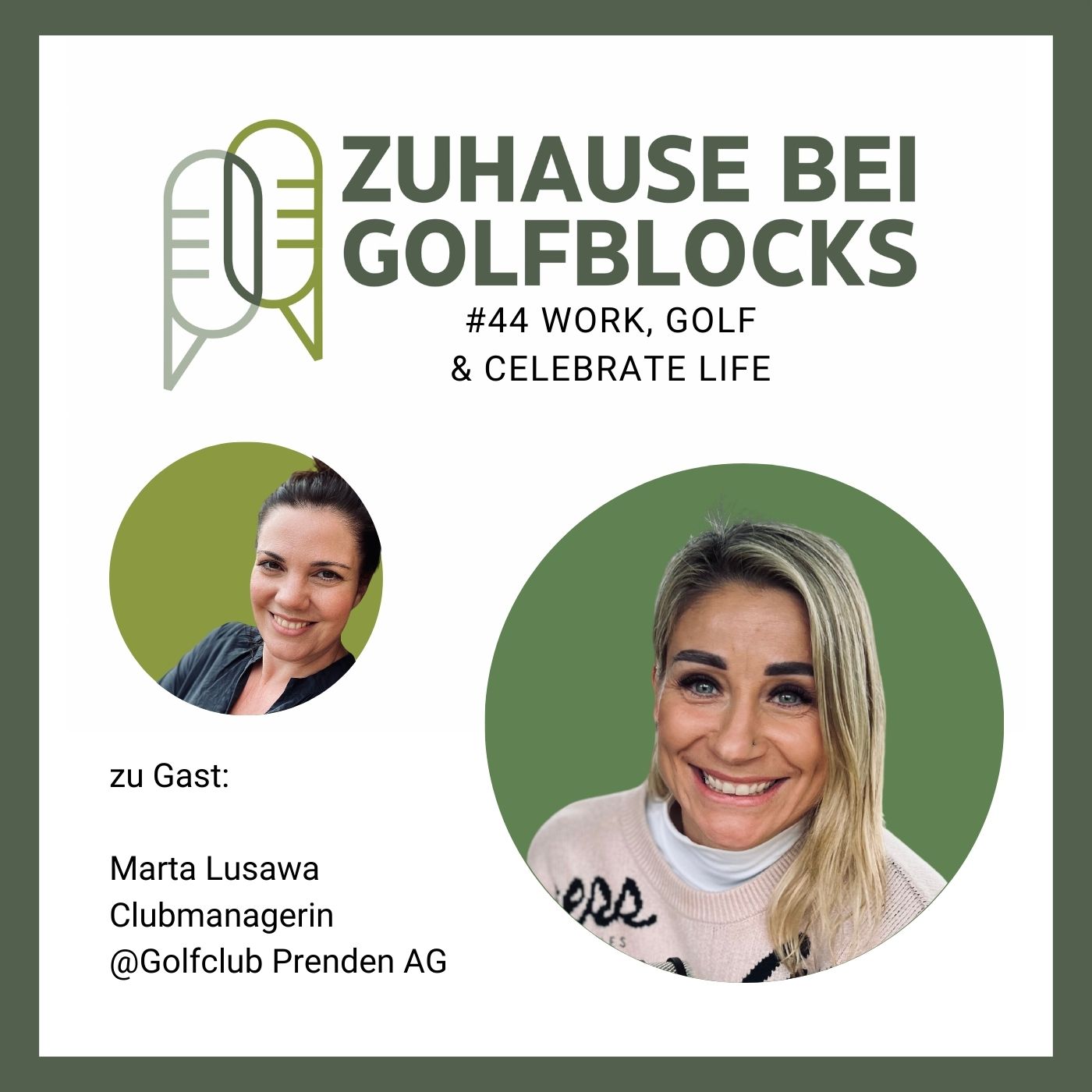 ZUHAUSE BEI GOLFBLOCKS