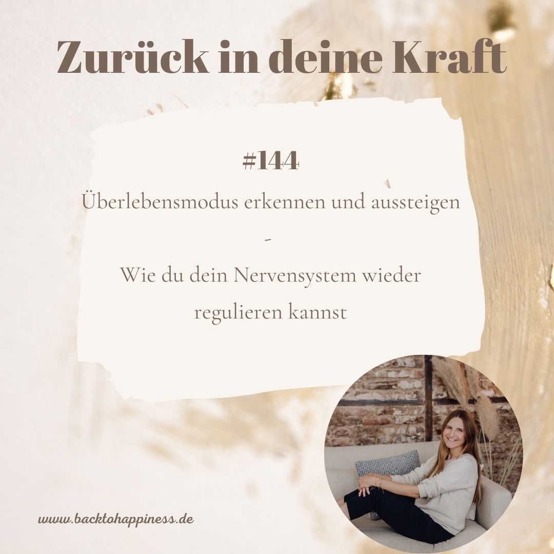 Überlebensmodus erkennen und aussteigen – Wie du dein Nervensystem wieder regulieren kannst Überlebensmodus erkennen und aussteigen – Wie du dein Nervensystem wieder regulieren kannst