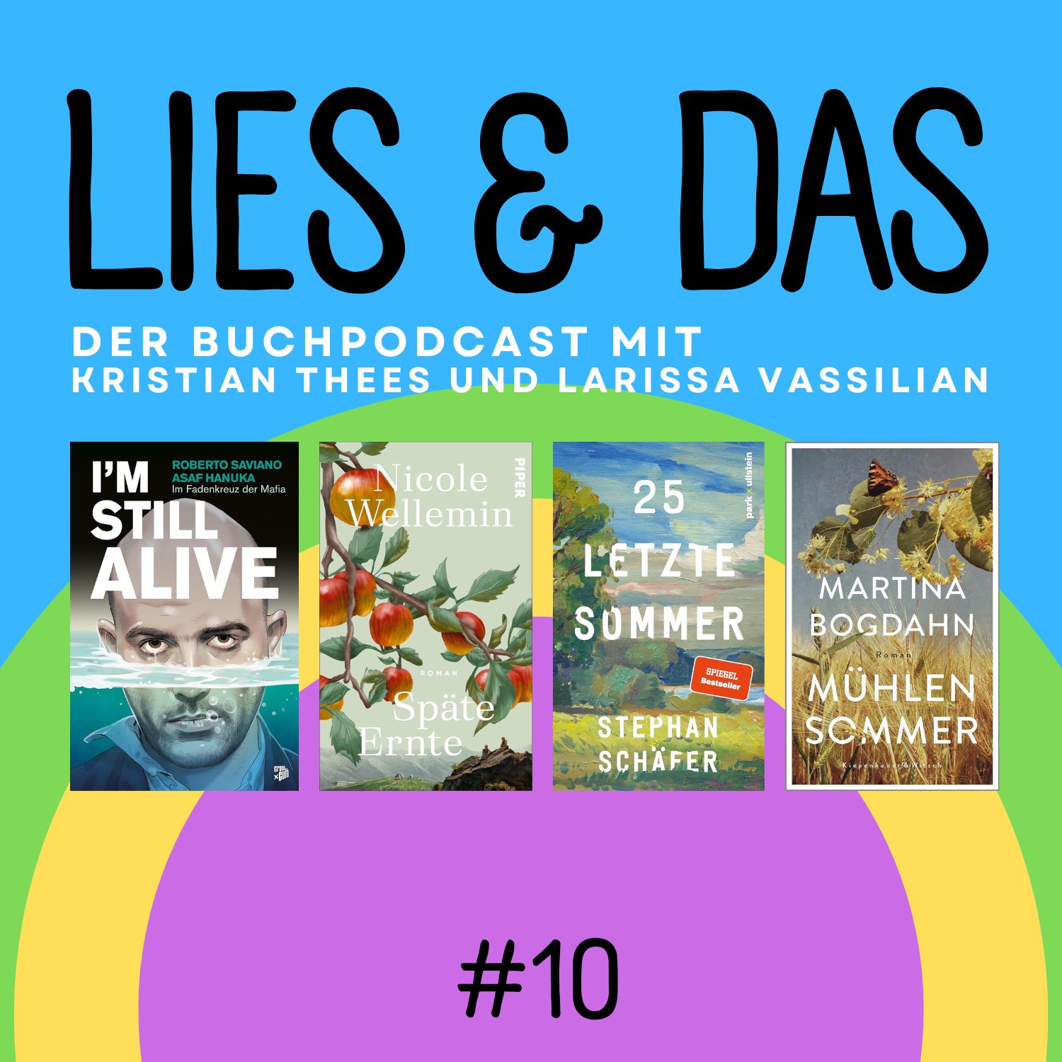 Lies und das - der Podcast für alle, die gerne Bücher lesen