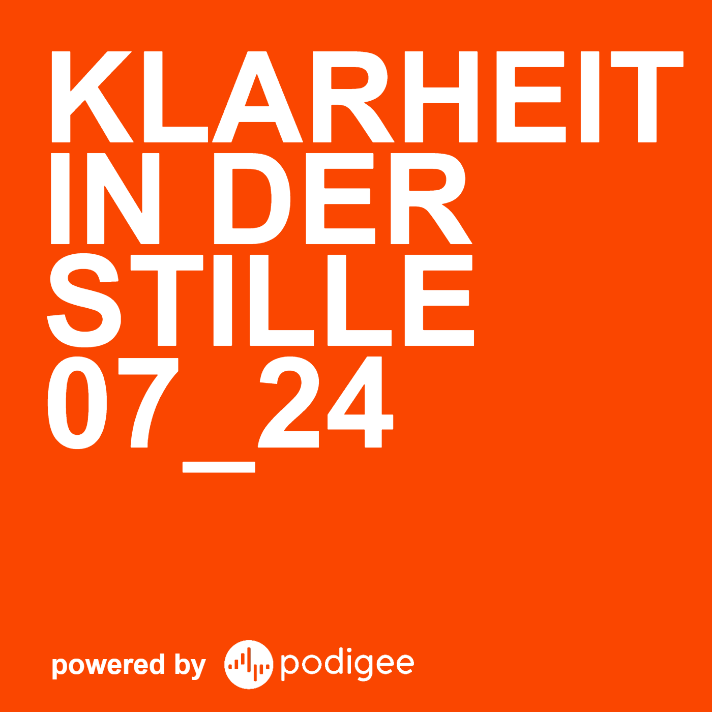 07_24_Klarheit in der Stille mit Regina Rieckmann podcast artwork