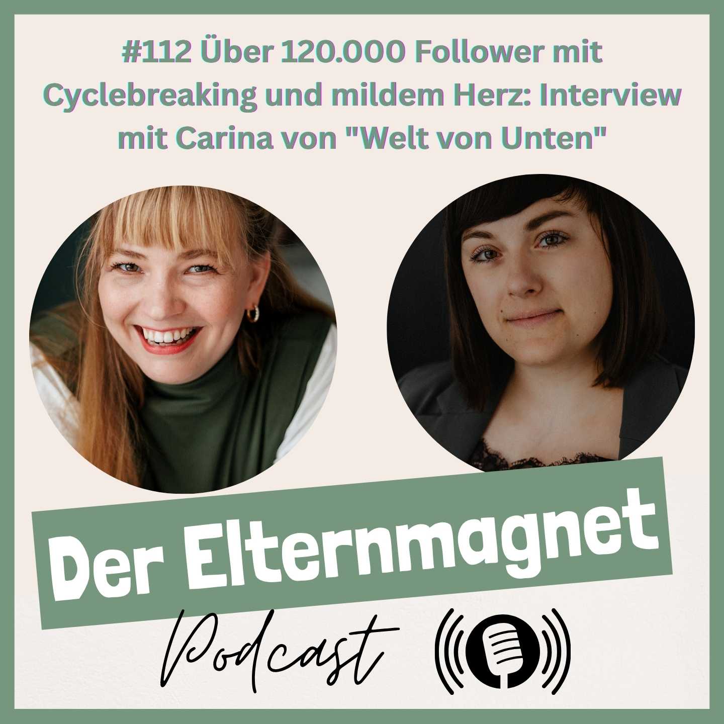 112 Über 120.000 Follower mit Cyclebreaking und mildem Herz - Interview mit Carina von "Welt von Unten" episode artwork