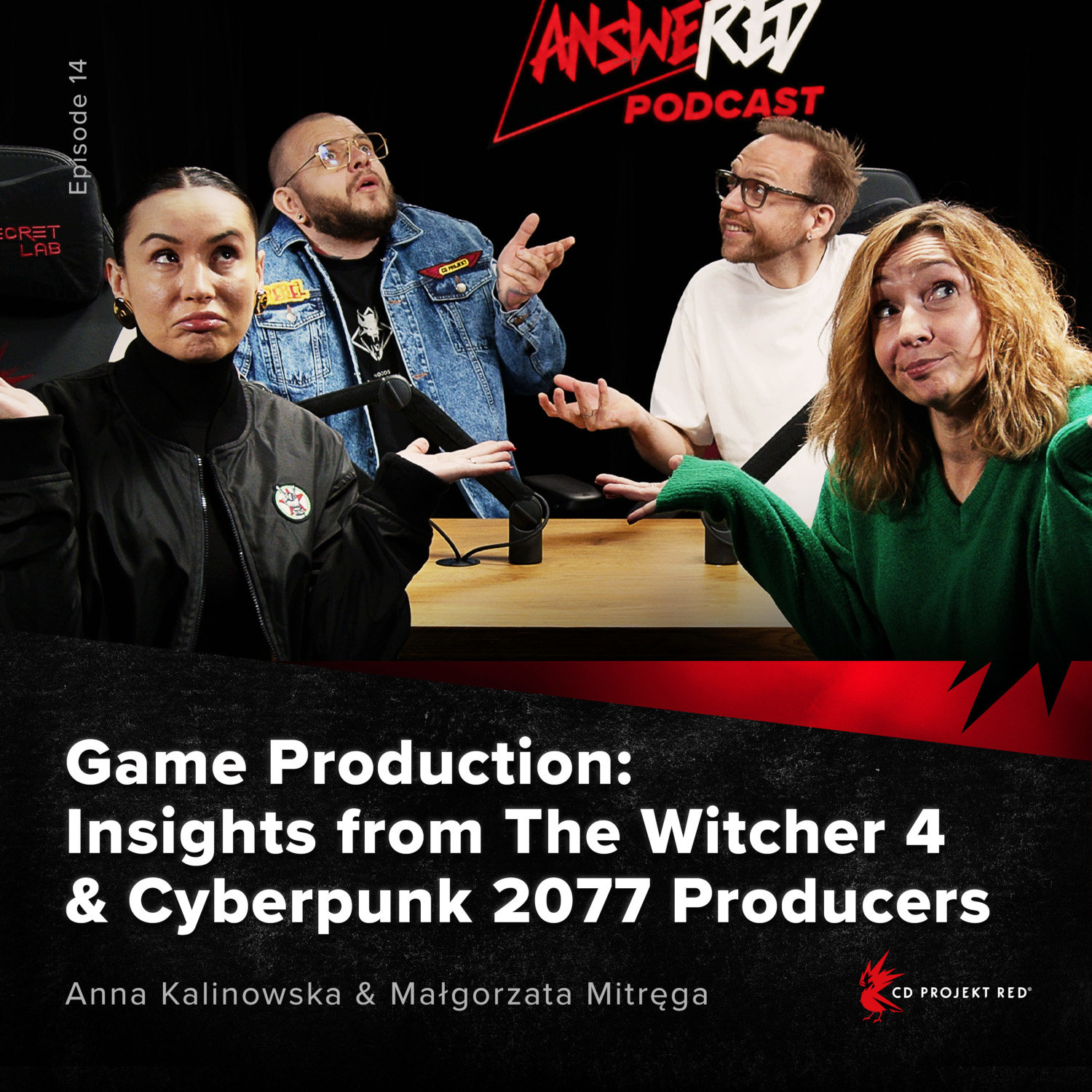 #014: Game Production: Insights from The Witcher 4 and Cyberpunk 2077 Producers episode artwork