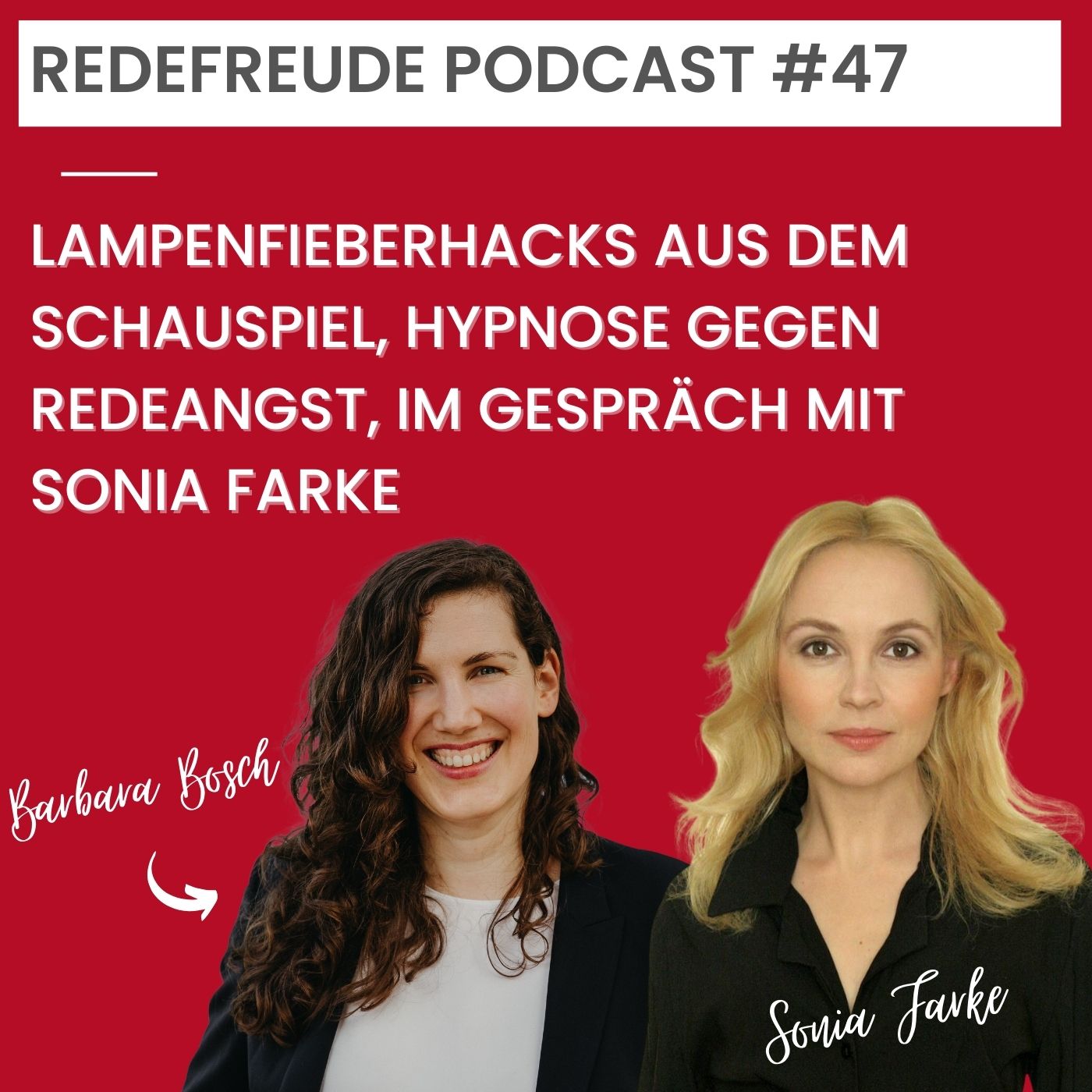 Lampenfieberhacks aus dem Schauspiel, Hypnose gegen Redeangst