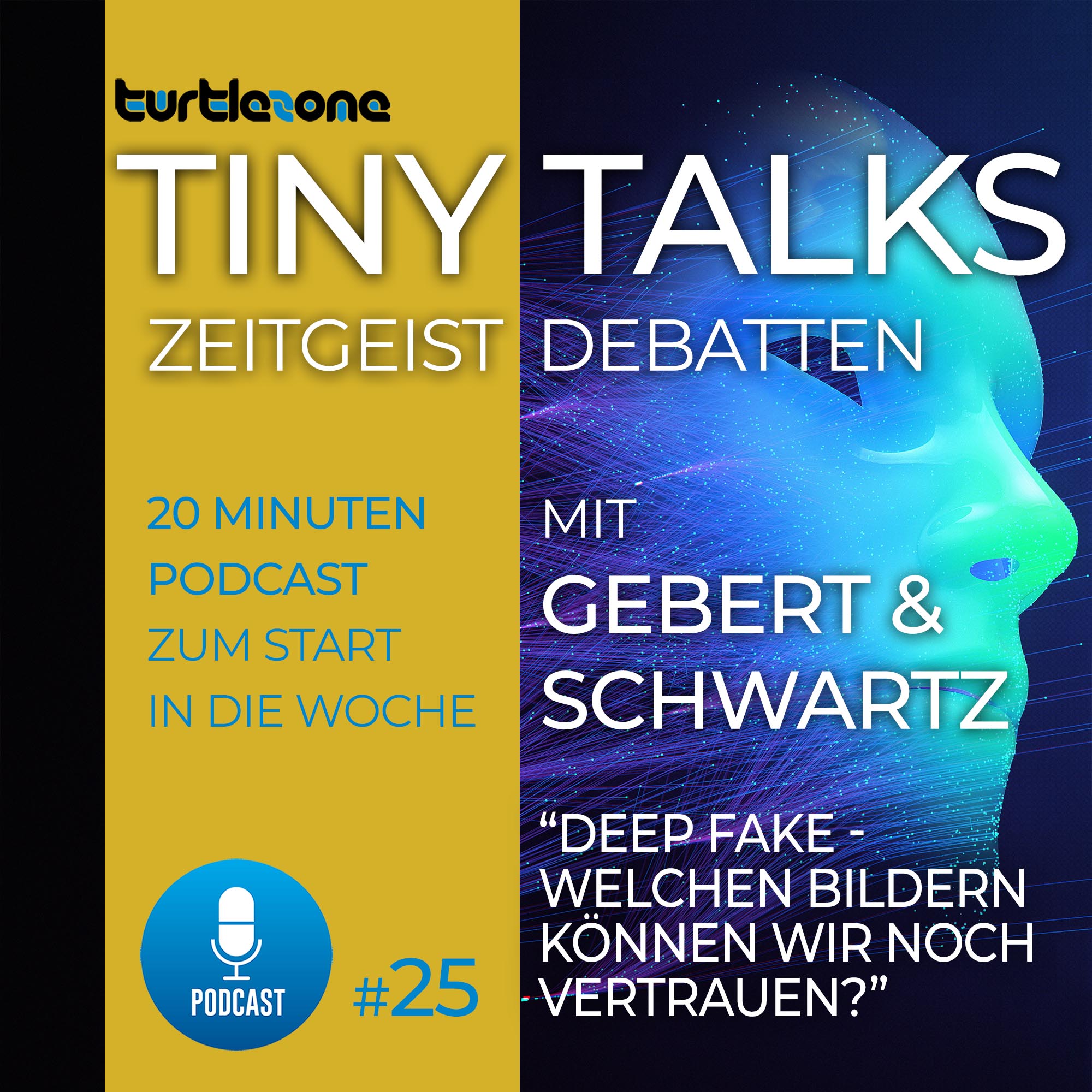 Turtlezone Tiny Talks - Der Debatten-Podcast mit Gebert und Schwartz