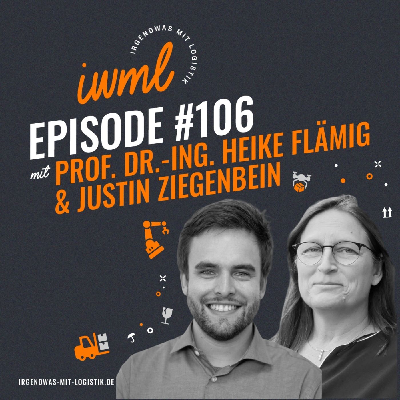 IWML #106 mit Prof. Dr.-Ing. Heike Flämig & Justin Ziegenbein von der TU Hamburg episode artwork