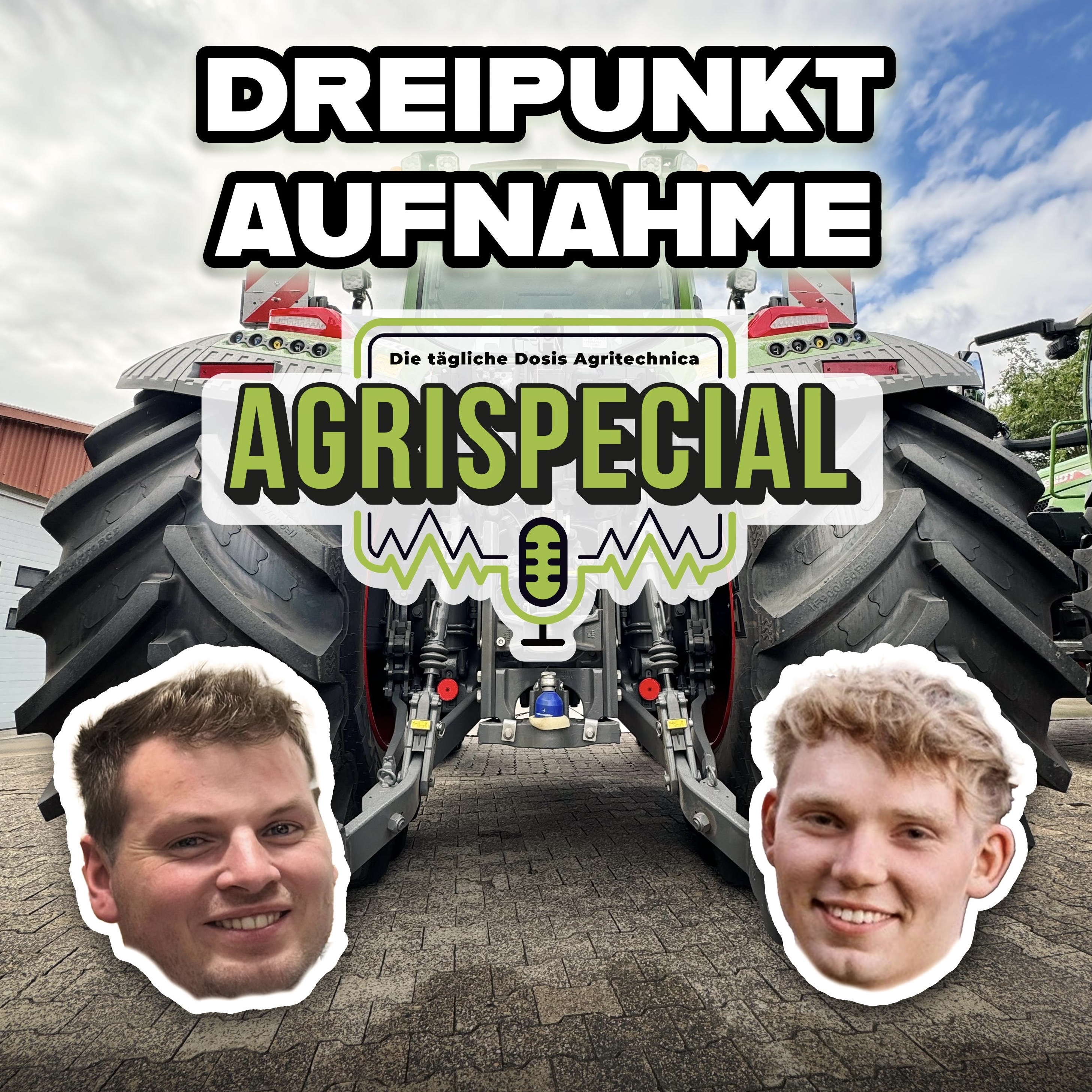 Dreipunktaufnahme: Landwirtschaft, Technik und Leben