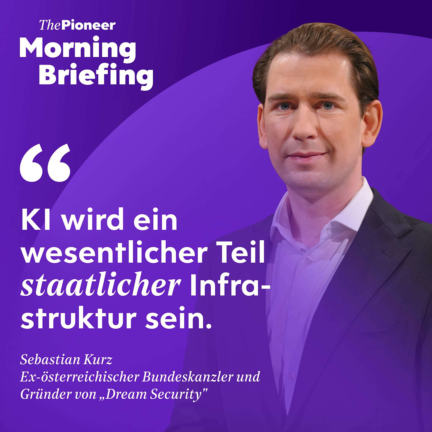 Trump verschiebt die Kriegsziele | Sebastian Kurz über KI | Steuerreform im Anflug episode artwork