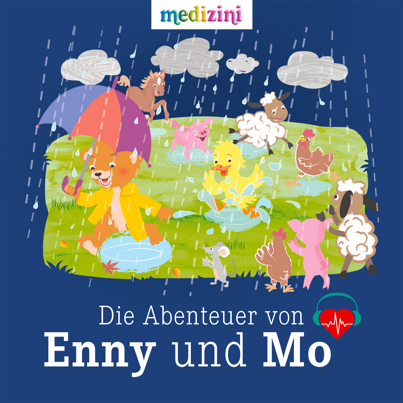 Enny und Mo: Die Pfützen-Olympiade